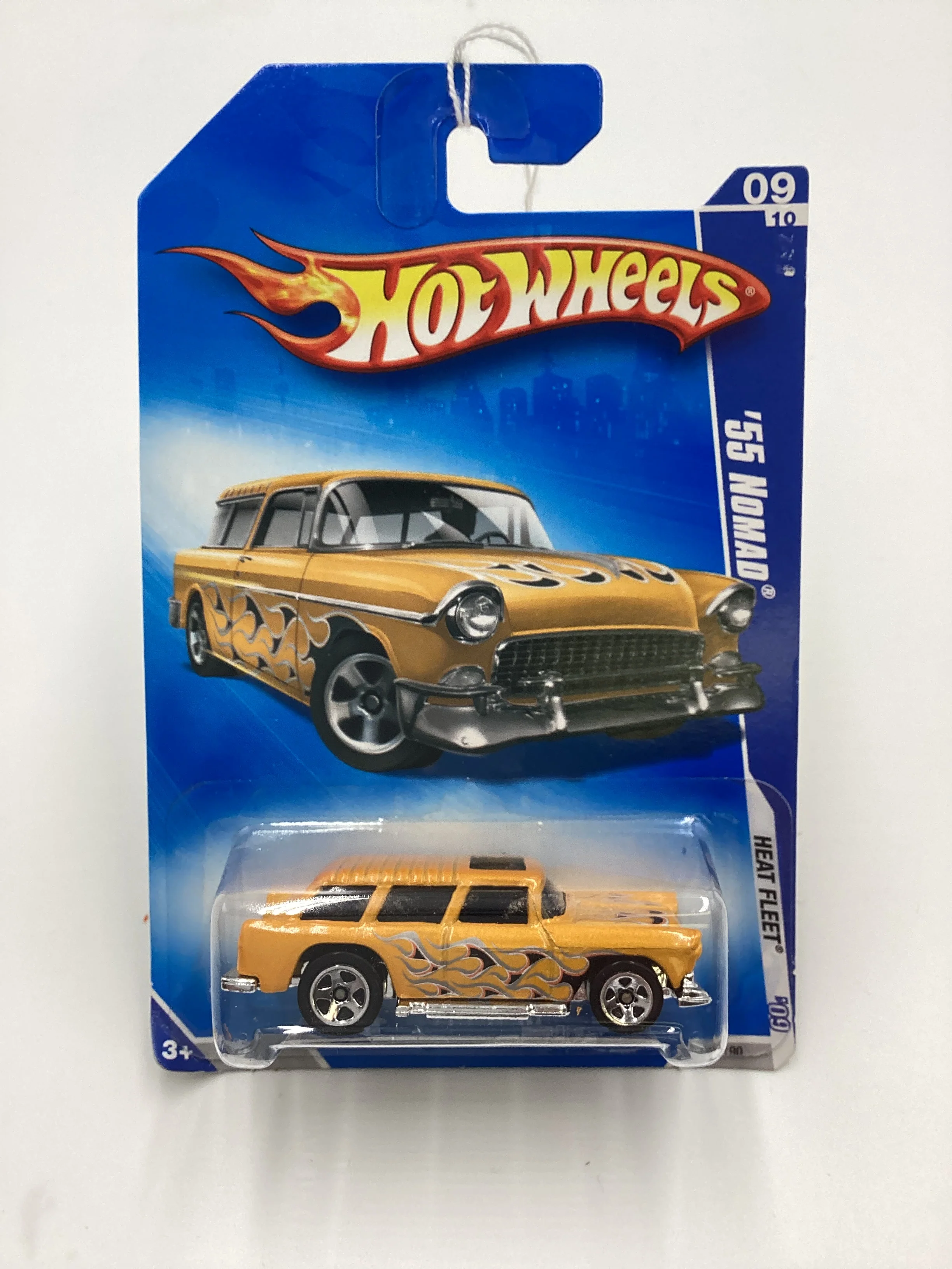 2009 Hot Wheels #125 55 Nomad Yellow 15i - Image 2