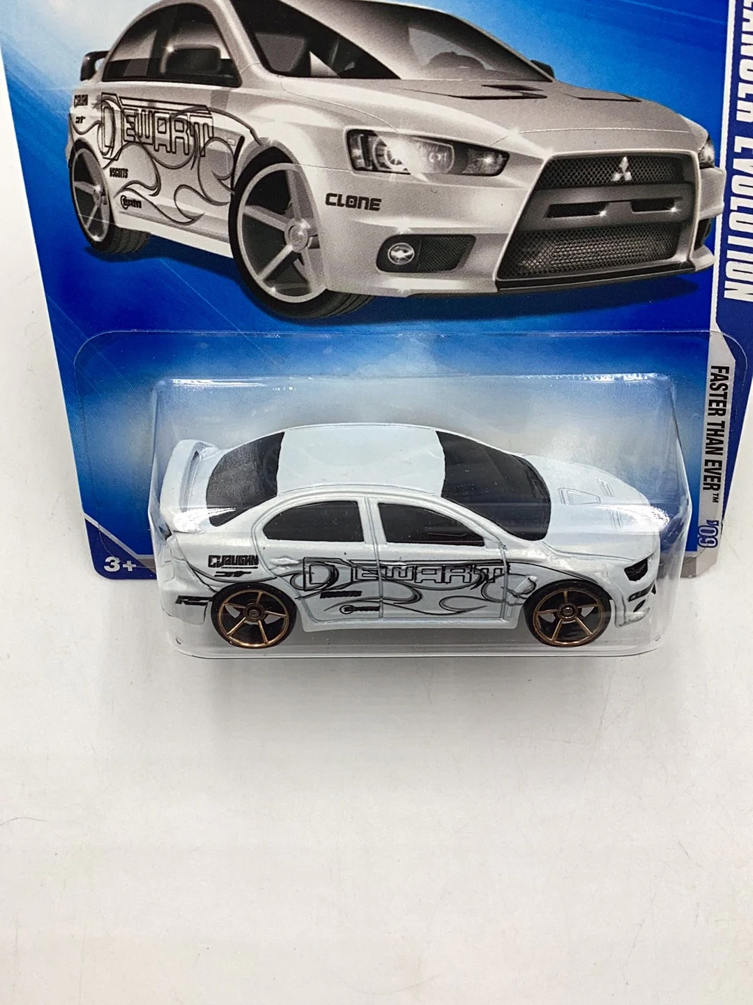 2009 Hot wheels #127 2008 Lancer Evolution Walmart exclusive FTE - Image 5