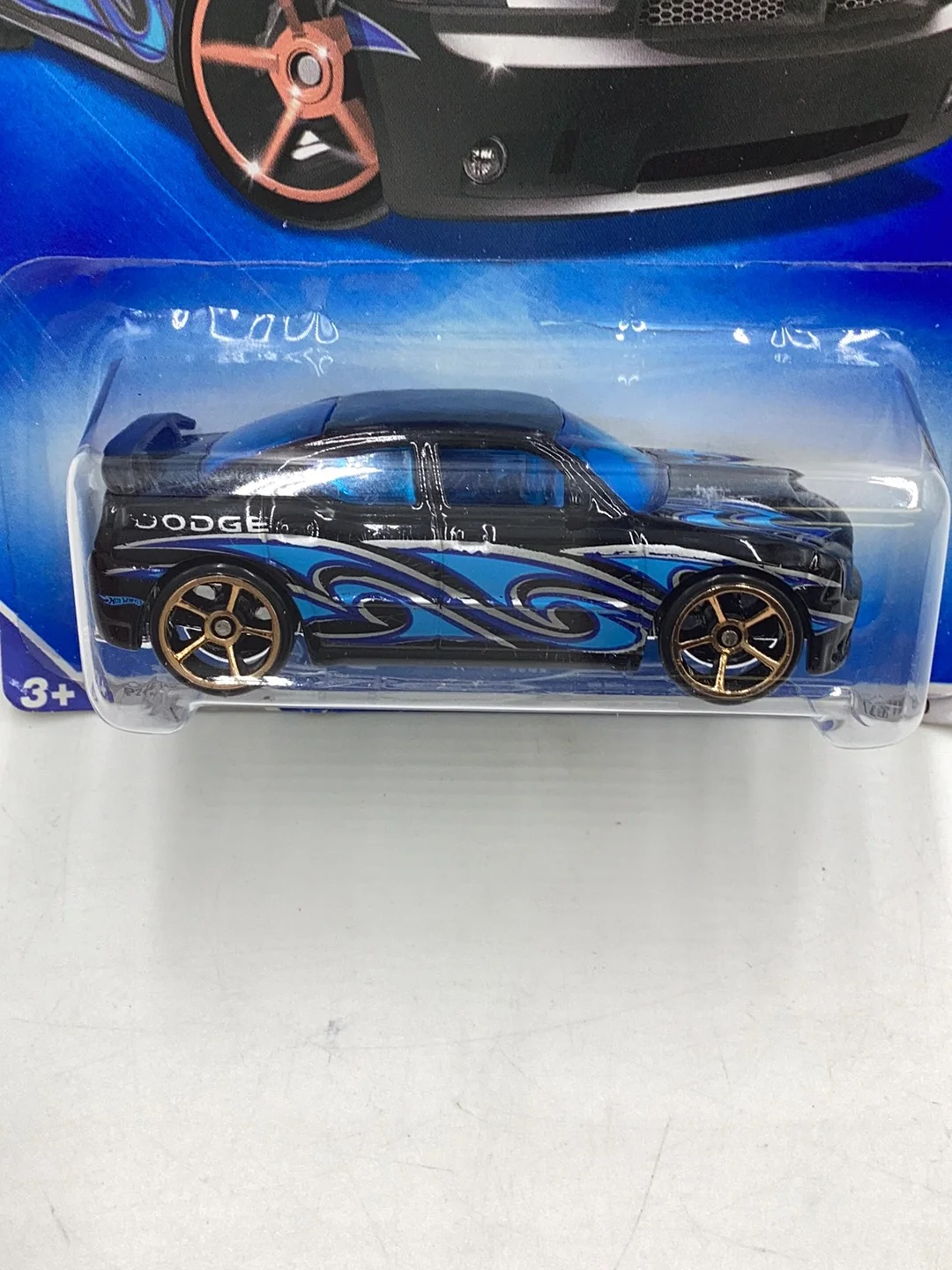 2009 Hot Wheels Faster Than Ever #129 Dodge Charger SRT8 40A - Image 3