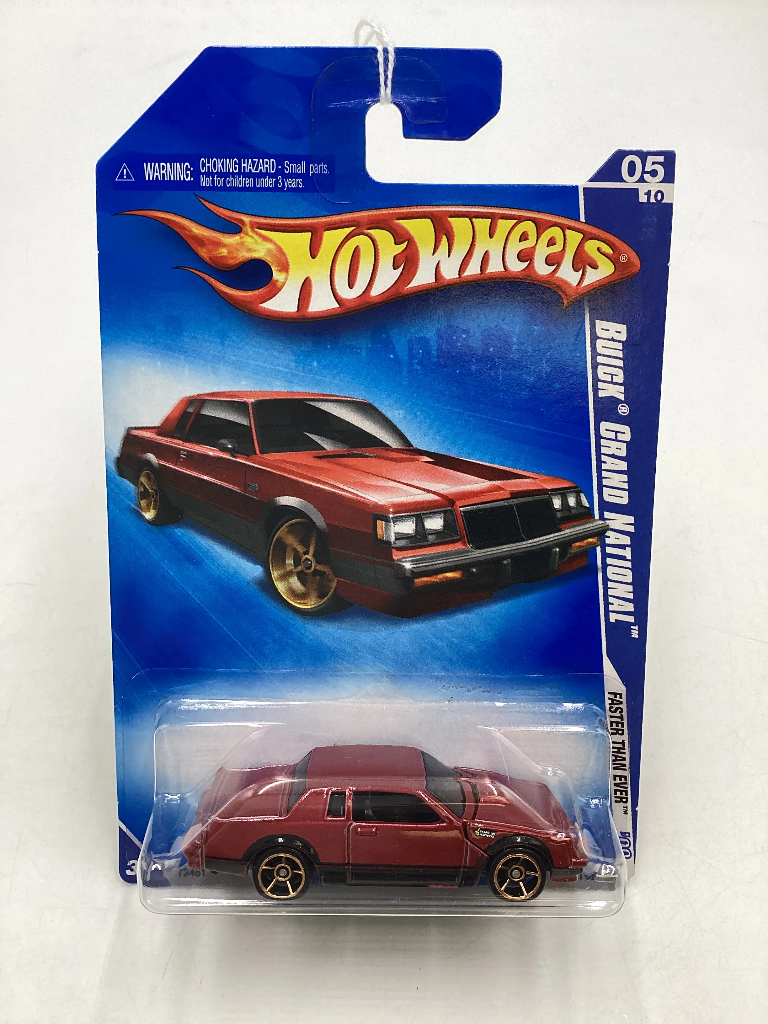 2009 Hot Wheels #131 Buick Grand National Red 46A - Image 2