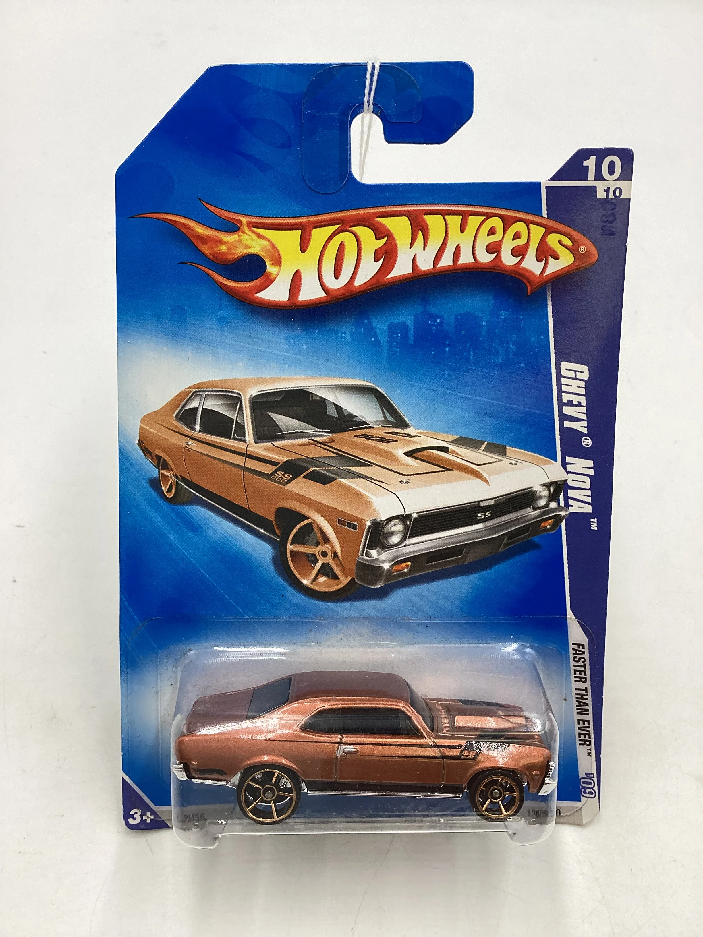 2009 Hot Wheels #136 Chevy Nova 13E - Image 2