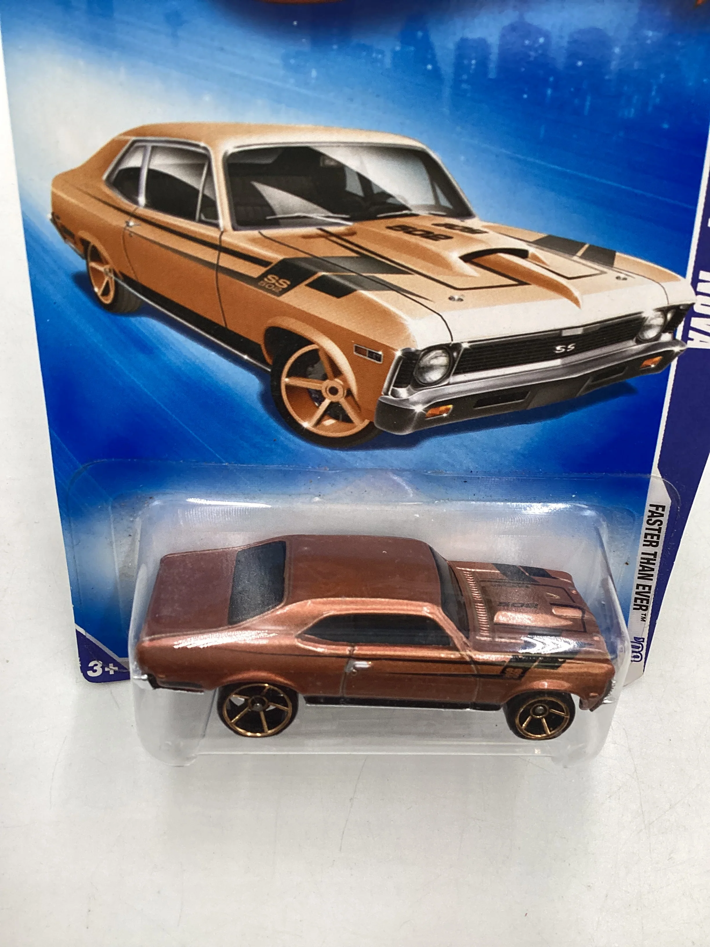 2009 Hot Wheels #136 Chevy Nova 13E - Image 6