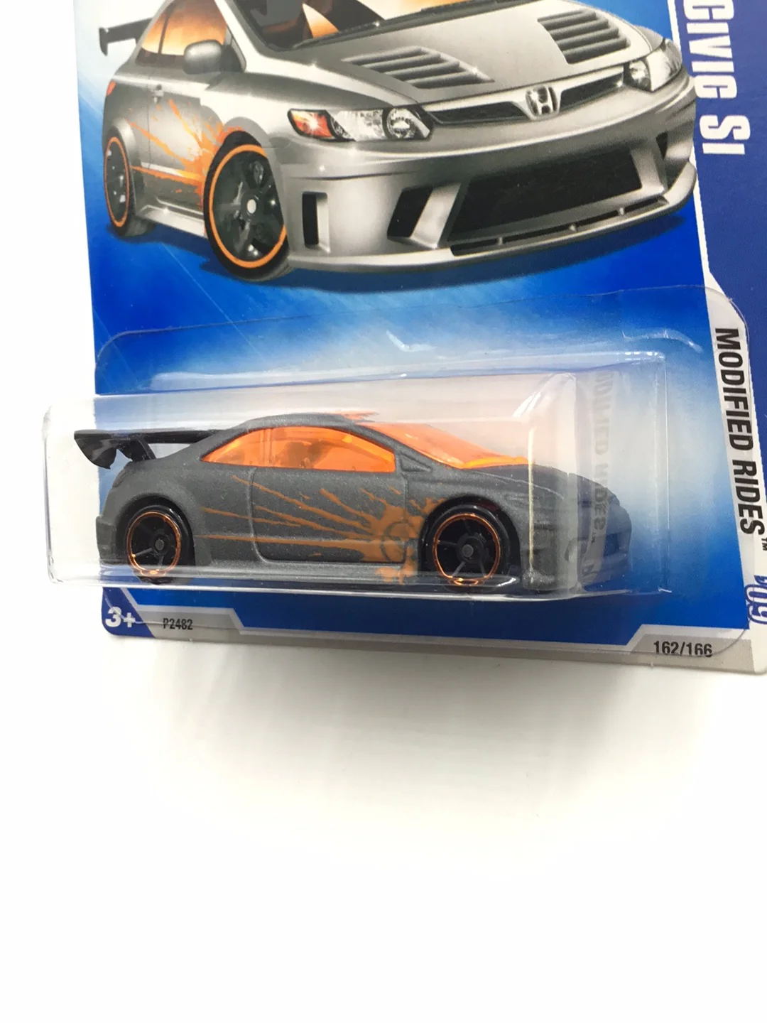 2009 Hot Wheels #162 Honda Civic Si RR5 - Image 4