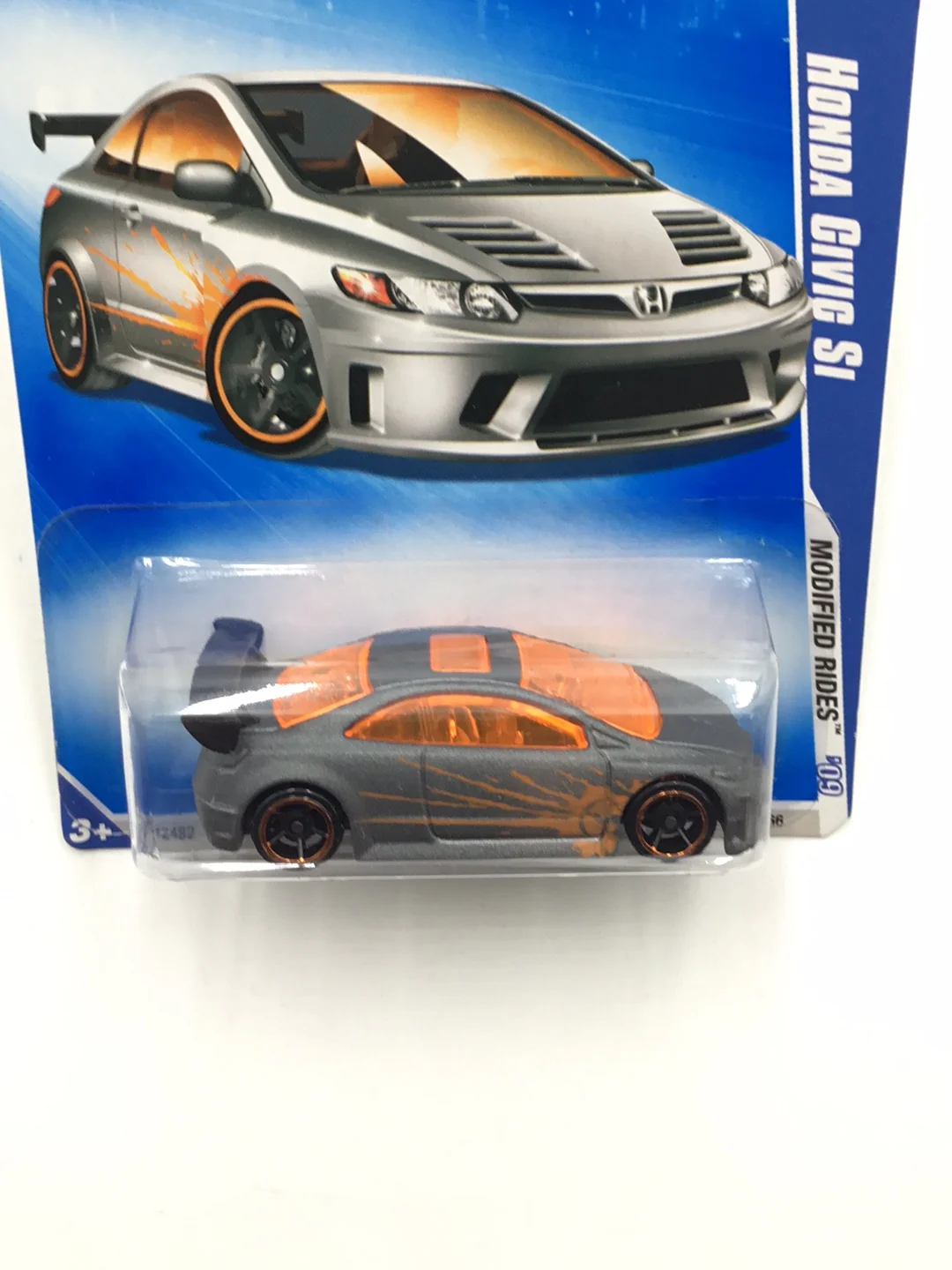 2009 Hot Wheels #162 Honda Civic Si RR5 - Image 5