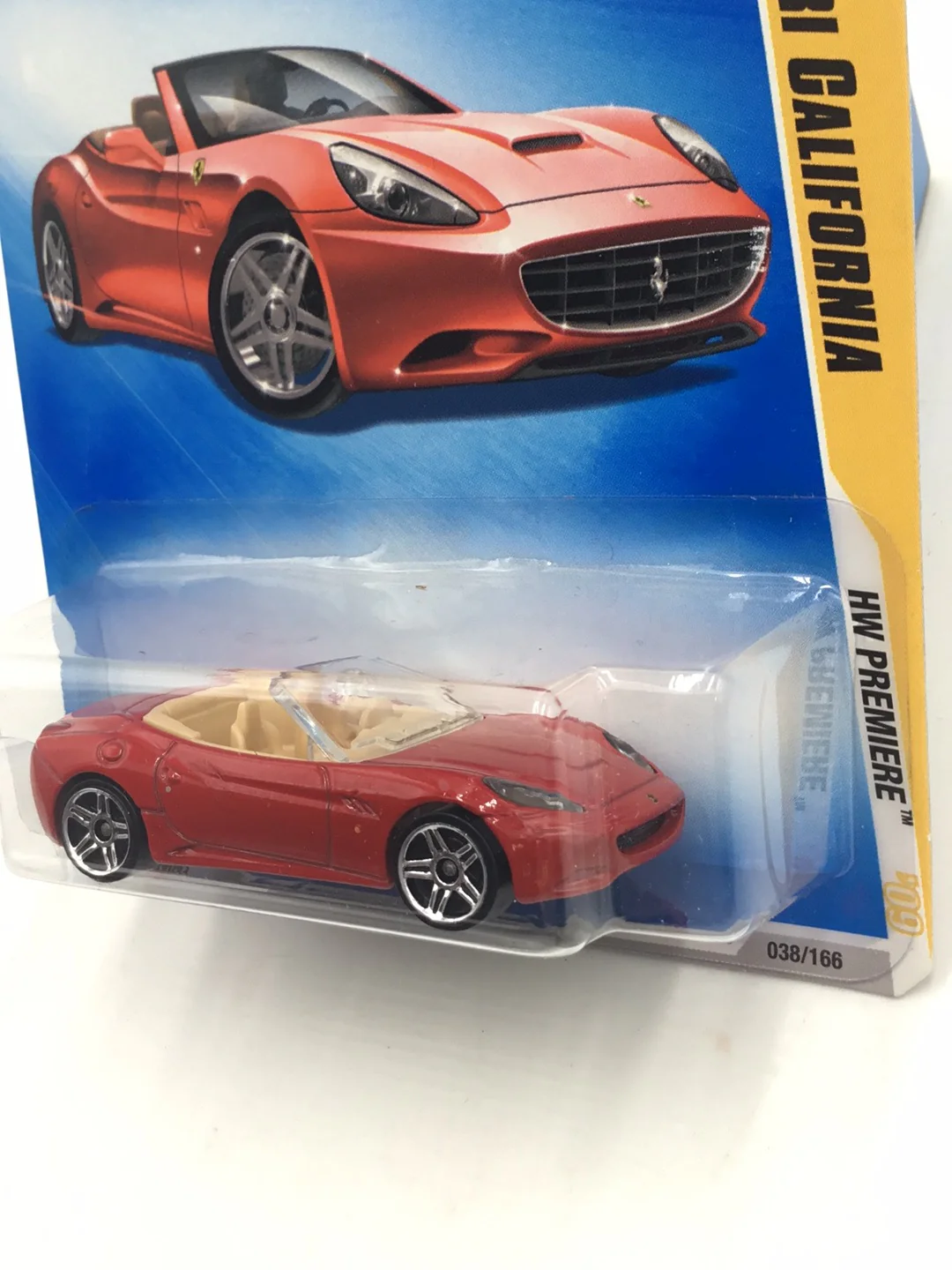 2009 Hot Wheels #38 Ferrari California - Image 4