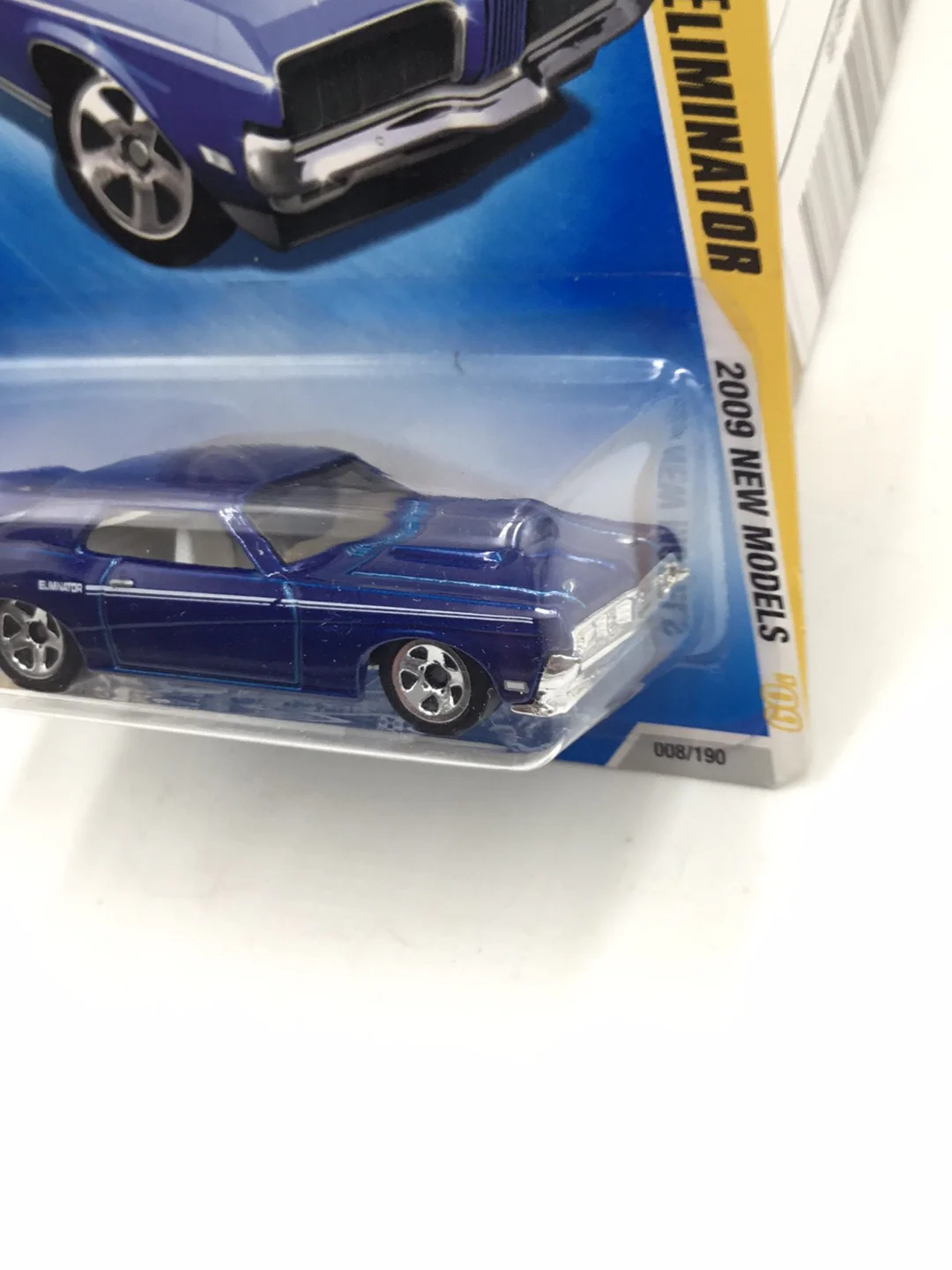 2009 Hot wheels #8 69 Mercury Cougar Eliminator Y4 - Image 4