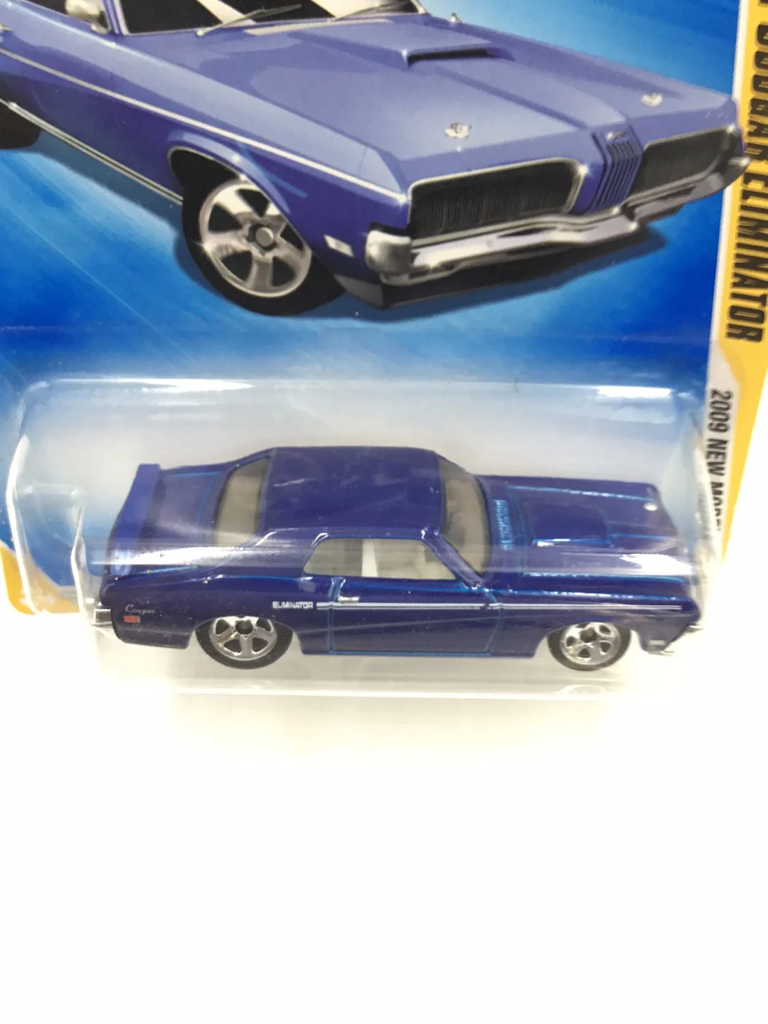2009 Hot wheels #8 69 Mercury Cougar Eliminator Y4 - Image 5