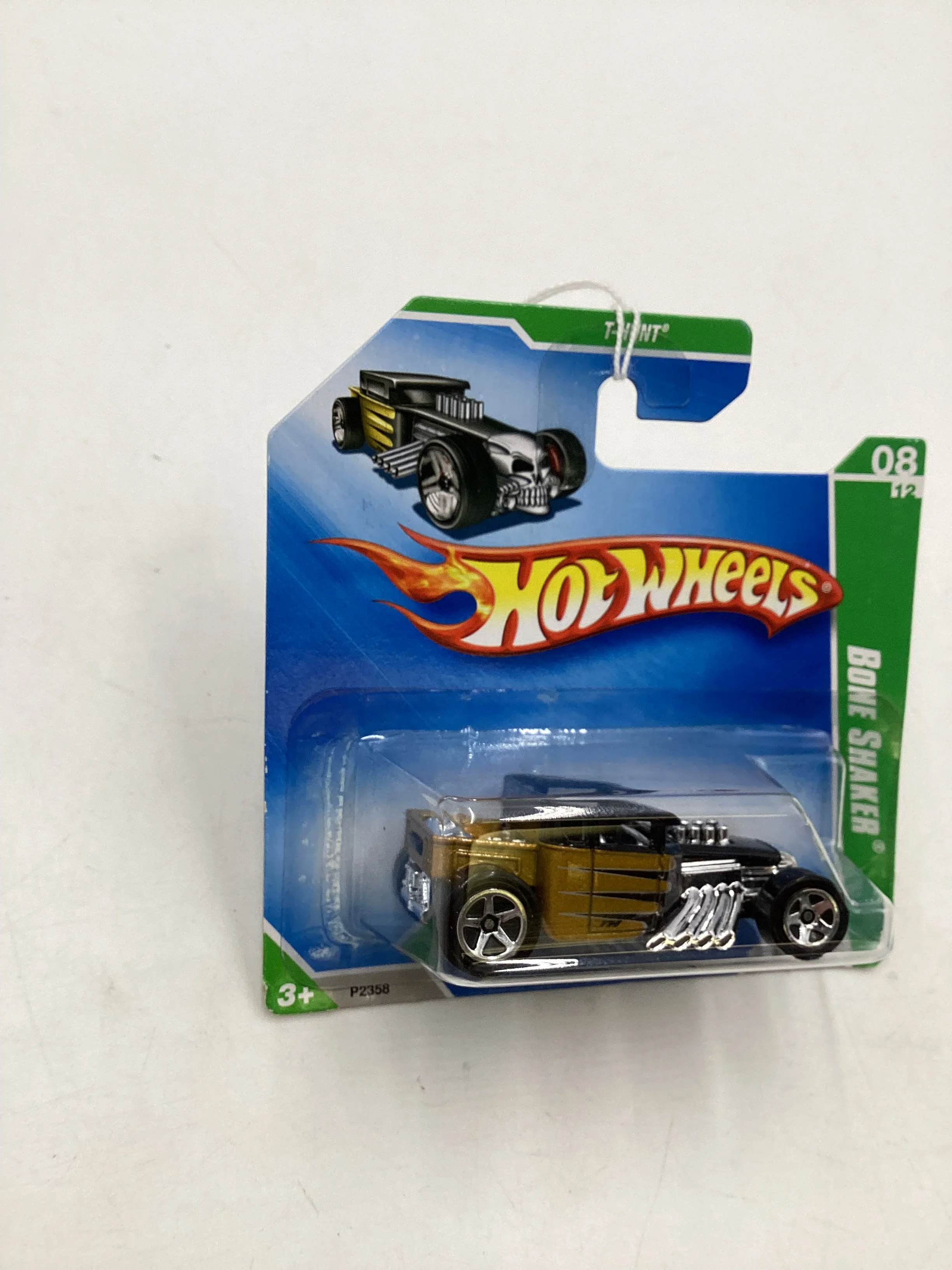 2009 Hot wheels Treasure Hunt #50 Bone Shaker Short Card 277B - Image 3