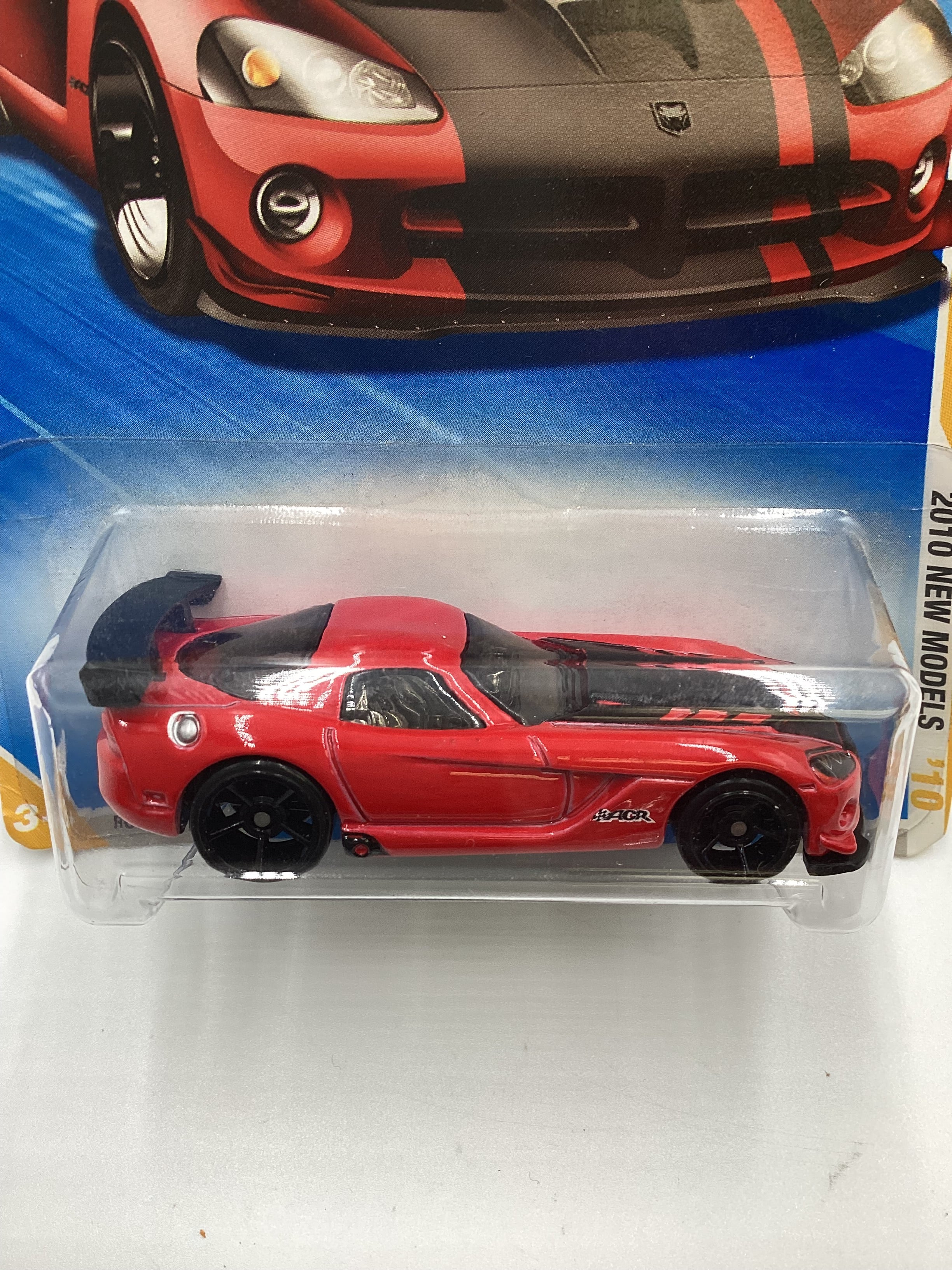 2010 Hot wheels #022 08 Viper Str10 ACR Red (SR) - Image 3