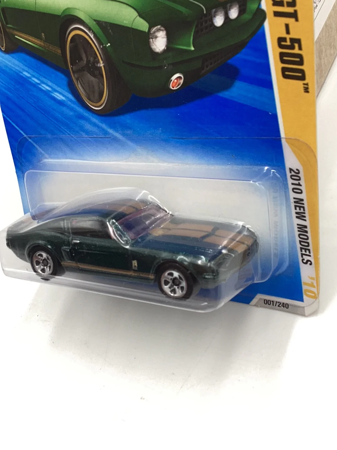2010 Hot Wheels #1 67 Shelby GT 500 pink window variant vhtf 24A - Image 6