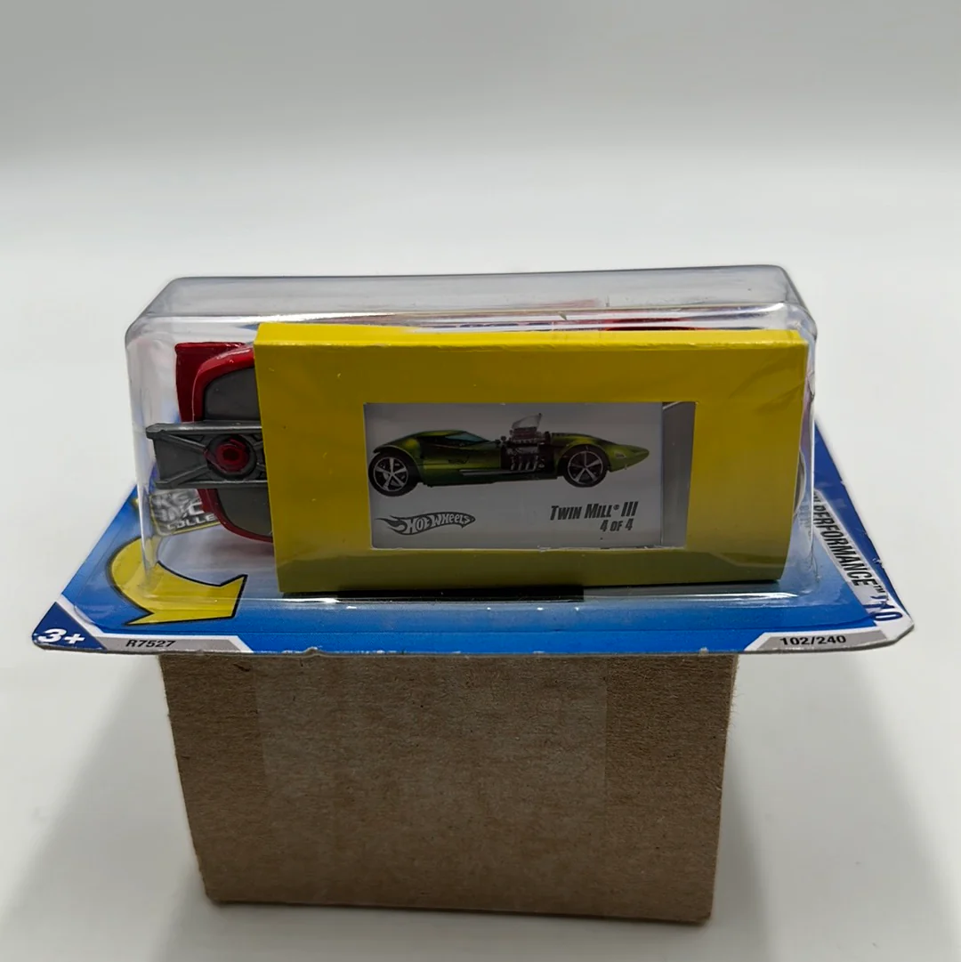 2010 Hot Wheels #102 Pro stock Firebird w/ twin mill III keychain Walmart exclusive 235G - Image 7