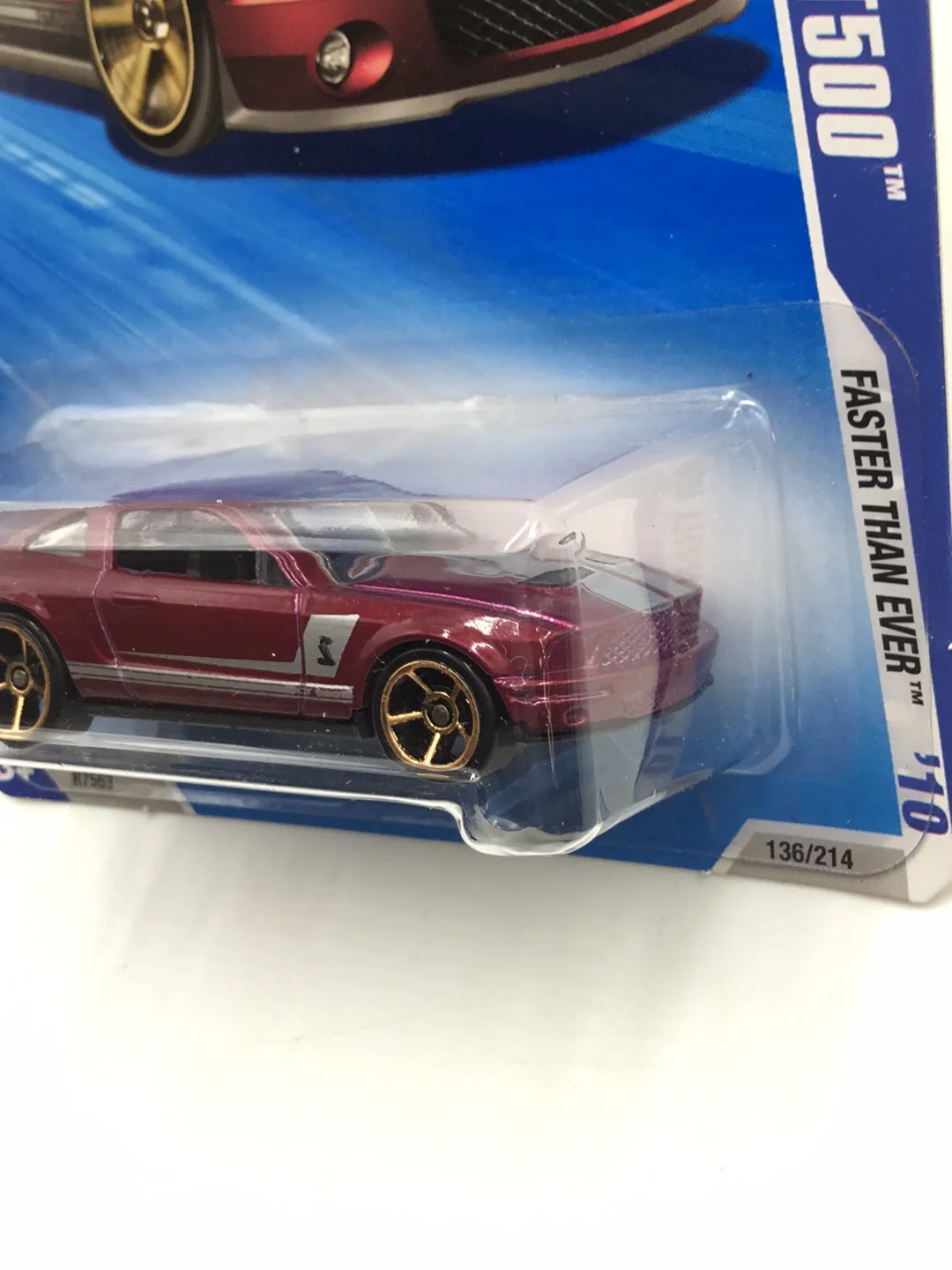 2010 Hot Wheels #136 2007 Ford Shelby Gt500 JJ7 - Image 4