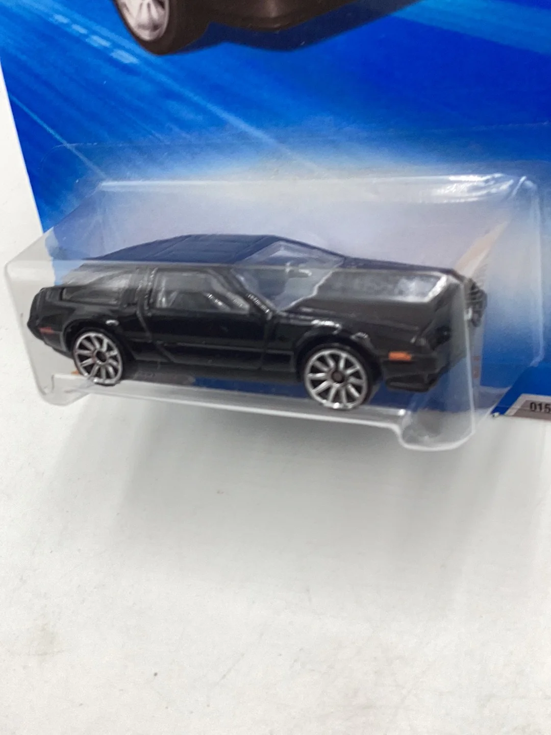 2010 Hot Wheels #15 81 DeLorean DMC-12 black 60B - Image 5