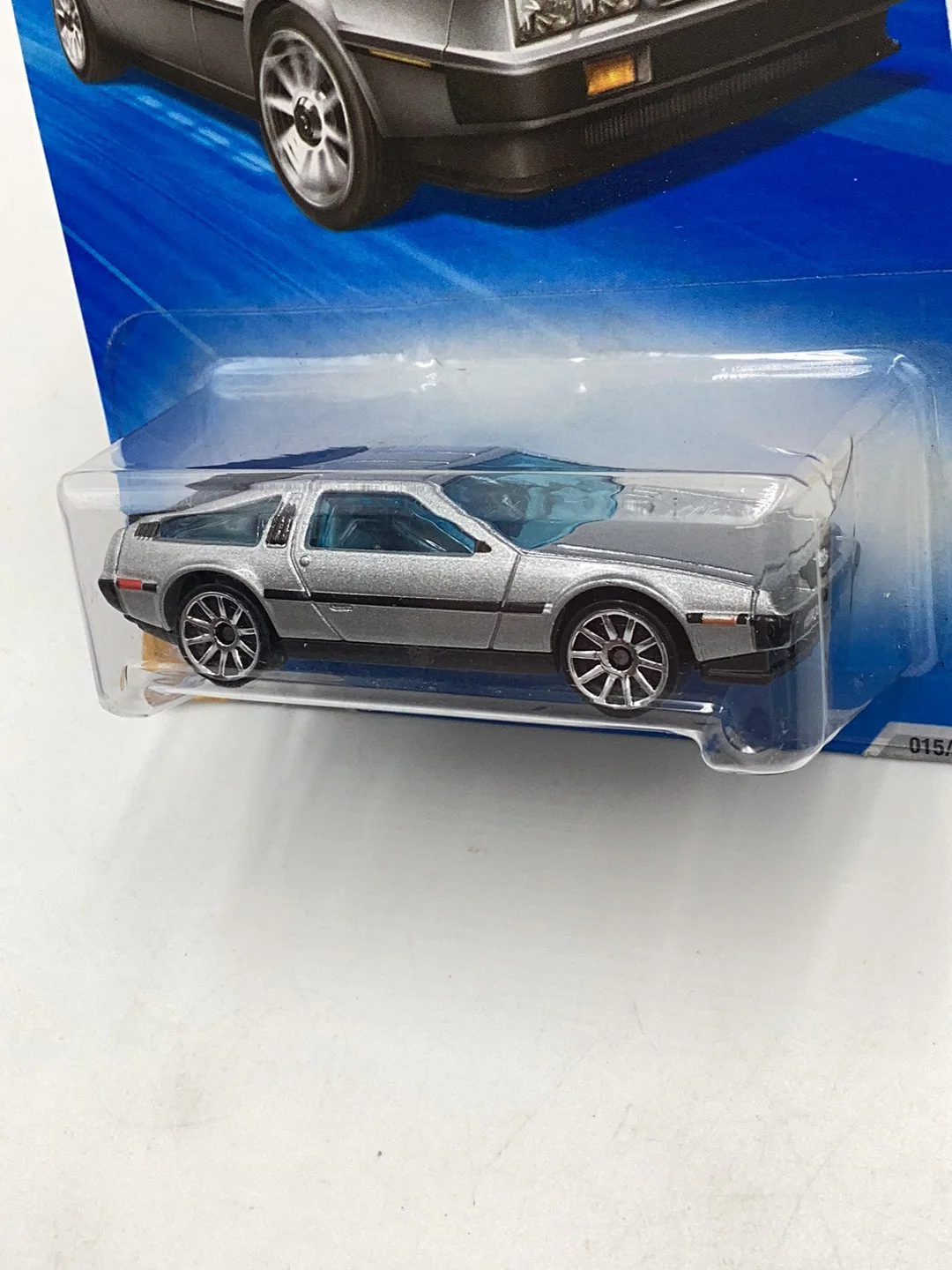 2010 Hot Wheels #15 81 DeLorean DMC-12 silver 60A - Image 5