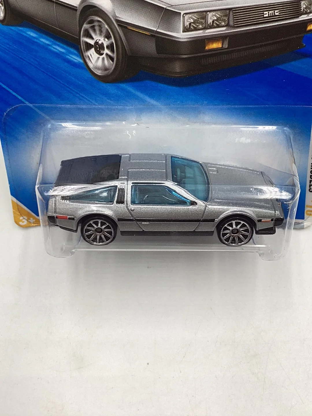 2010 Hot Wheels #15 81 DeLorean DMC-12 silver 60A - Image 6
