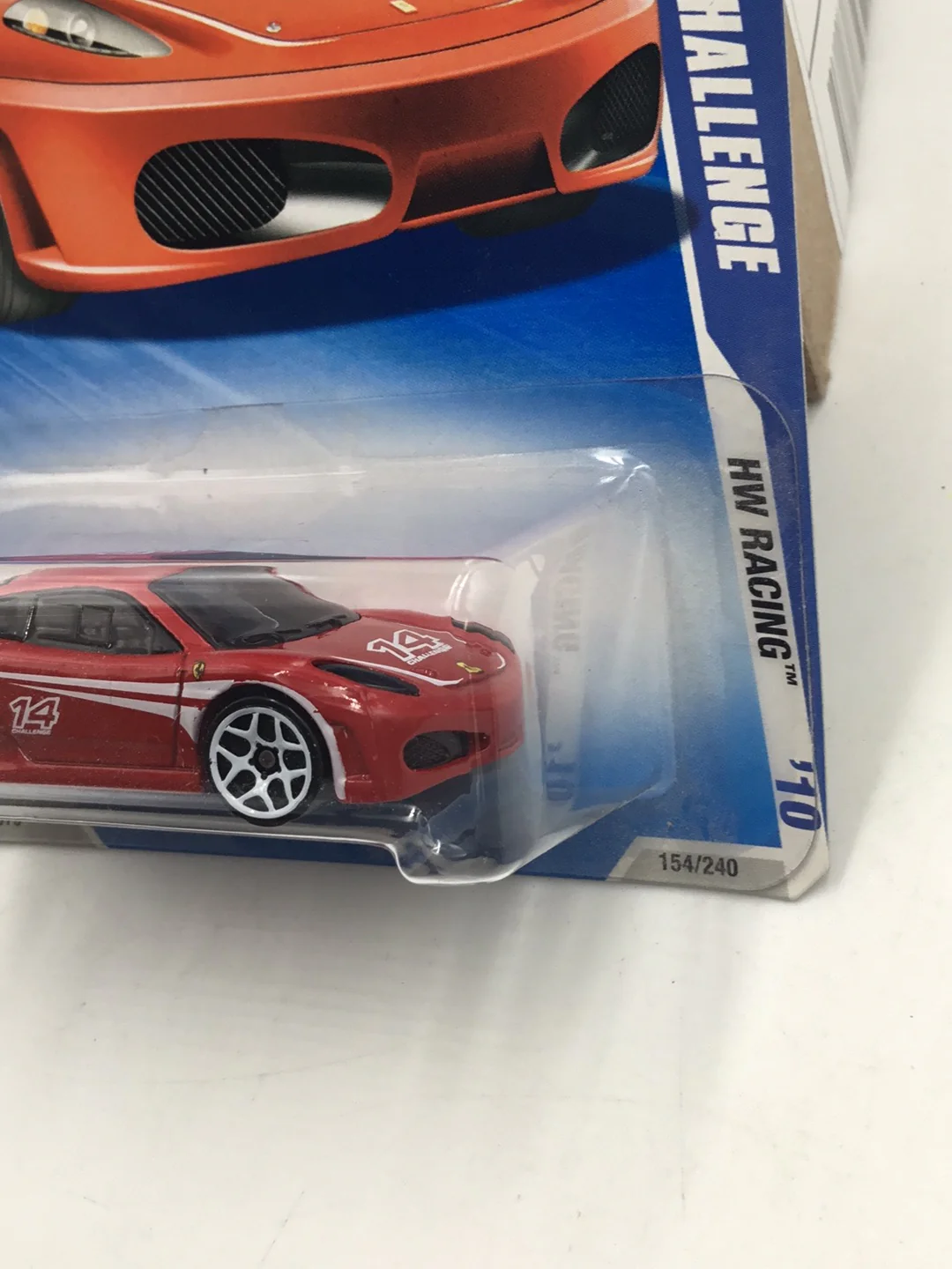 2010 Hot Wheels #154 Ferrari F430 Challenge RR5 - Image 4