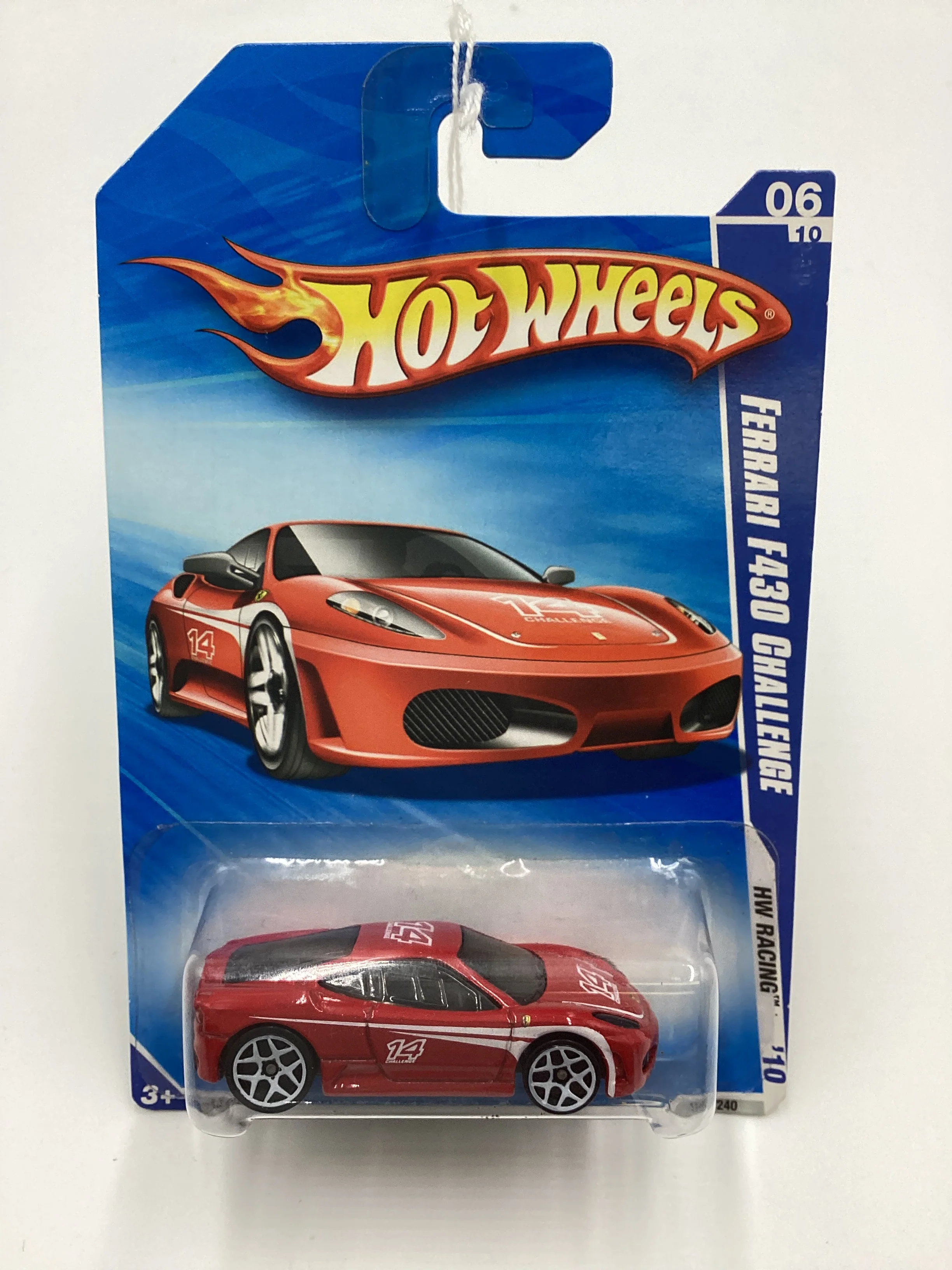 2010 Hot Wheels #154 Ferrari F430 Challenge Red SR - Image 2