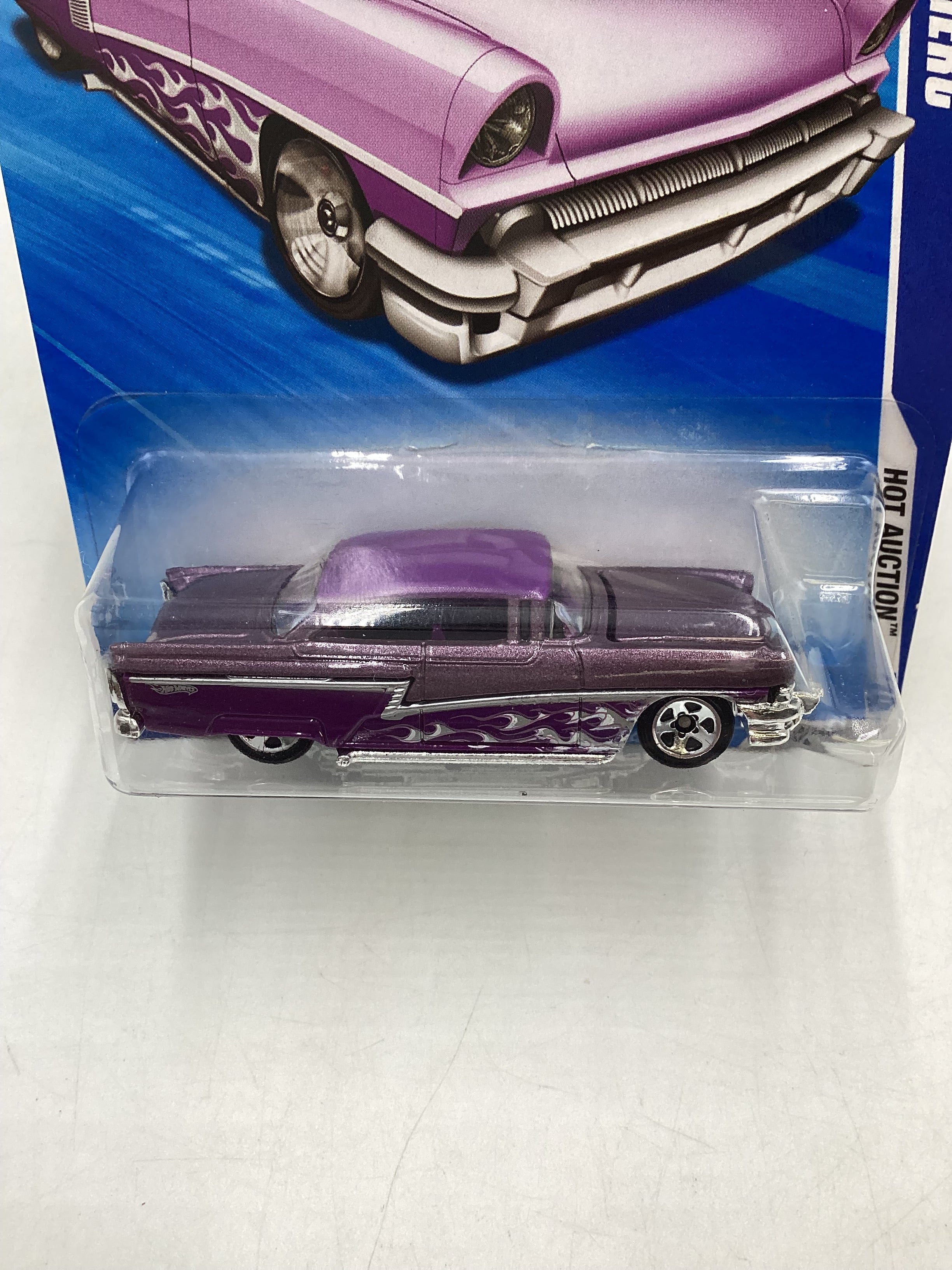 2010 Hot Wheels #163 Purple 56 Merc 50C - Image 3