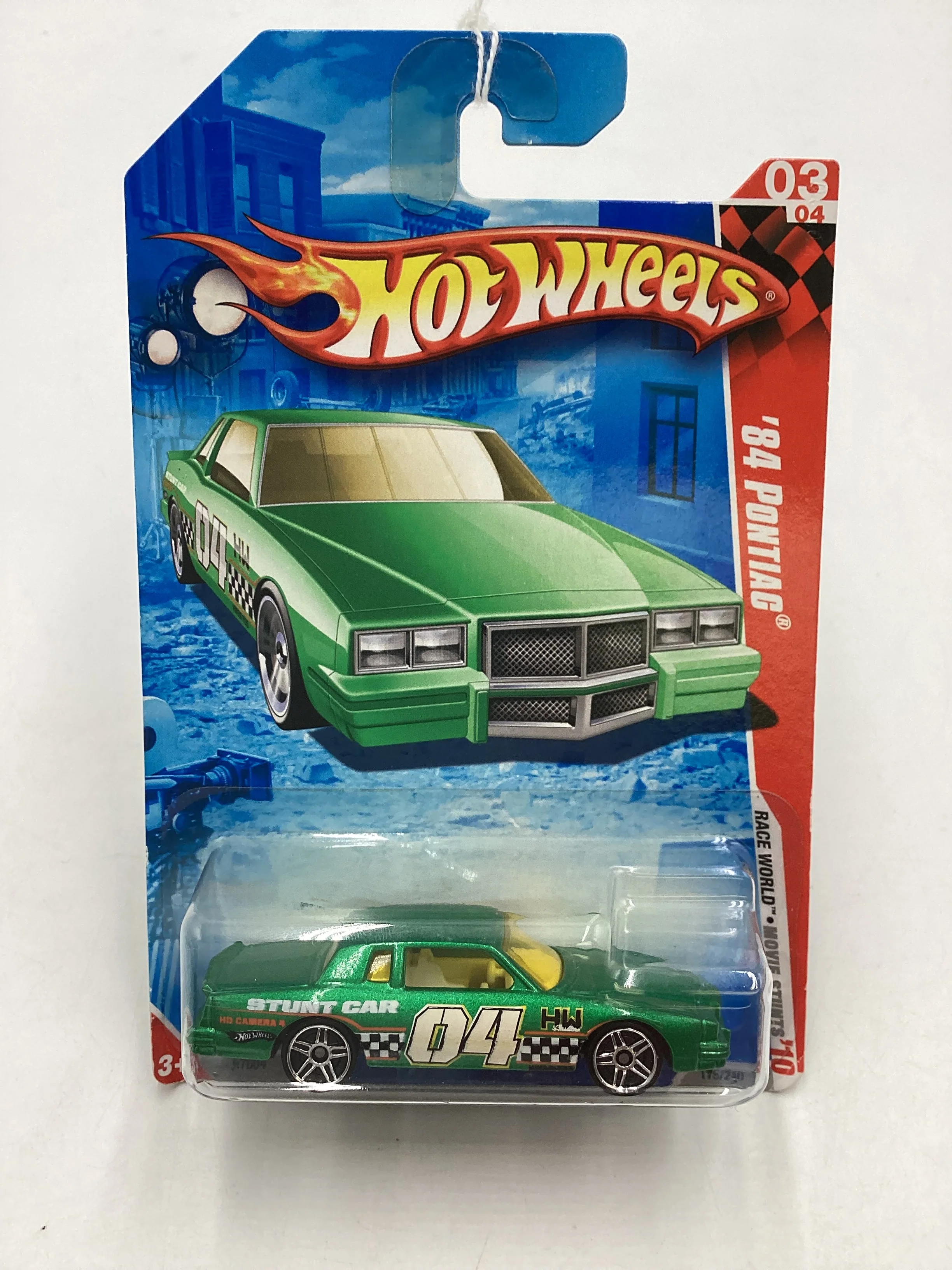 2010 Hot Wheels #175 Green 84 Pontiac 38D - Image 2