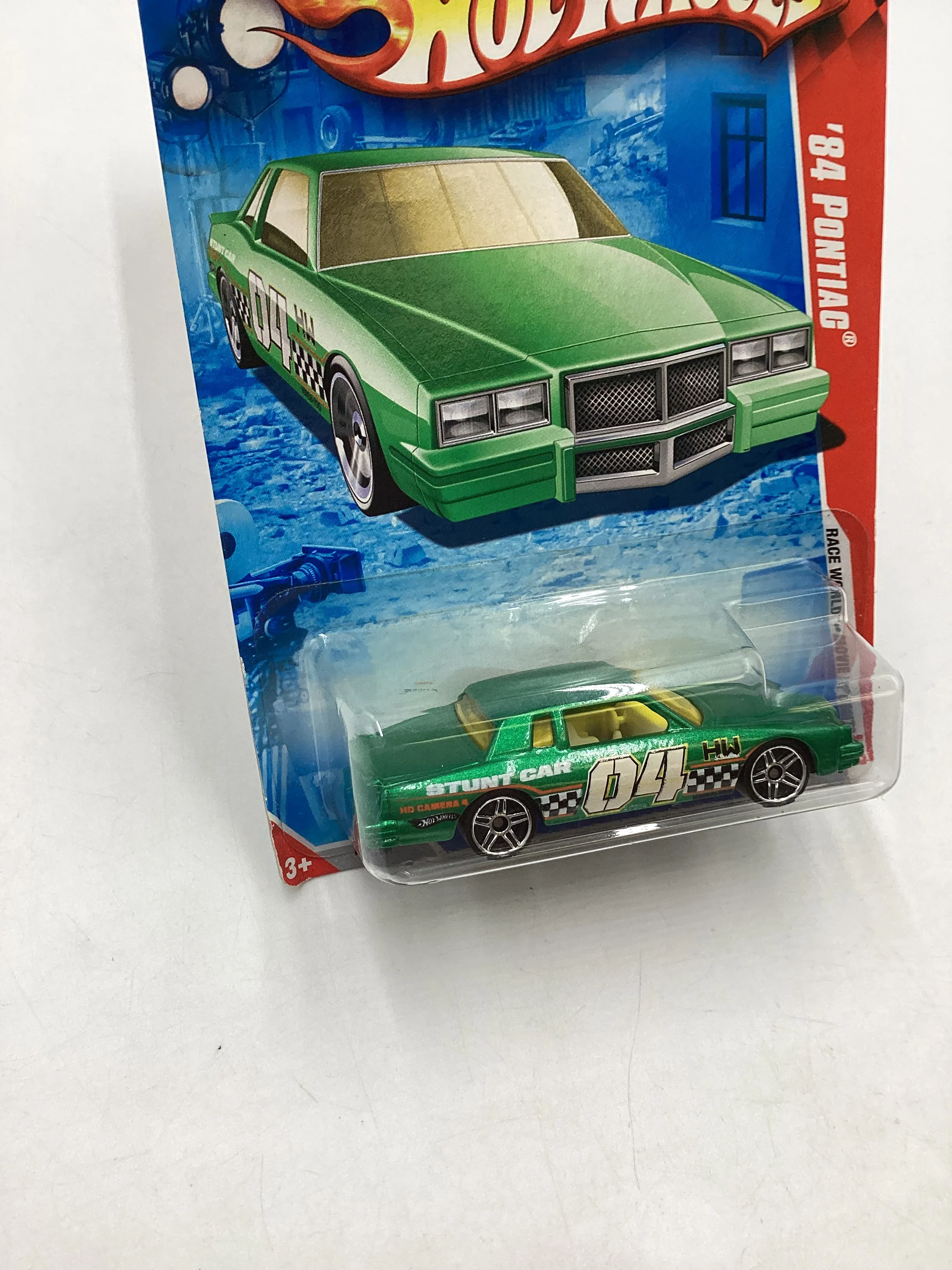 2010 Hot Wheels #175 Green 84 Pontiac 38D - Image 5