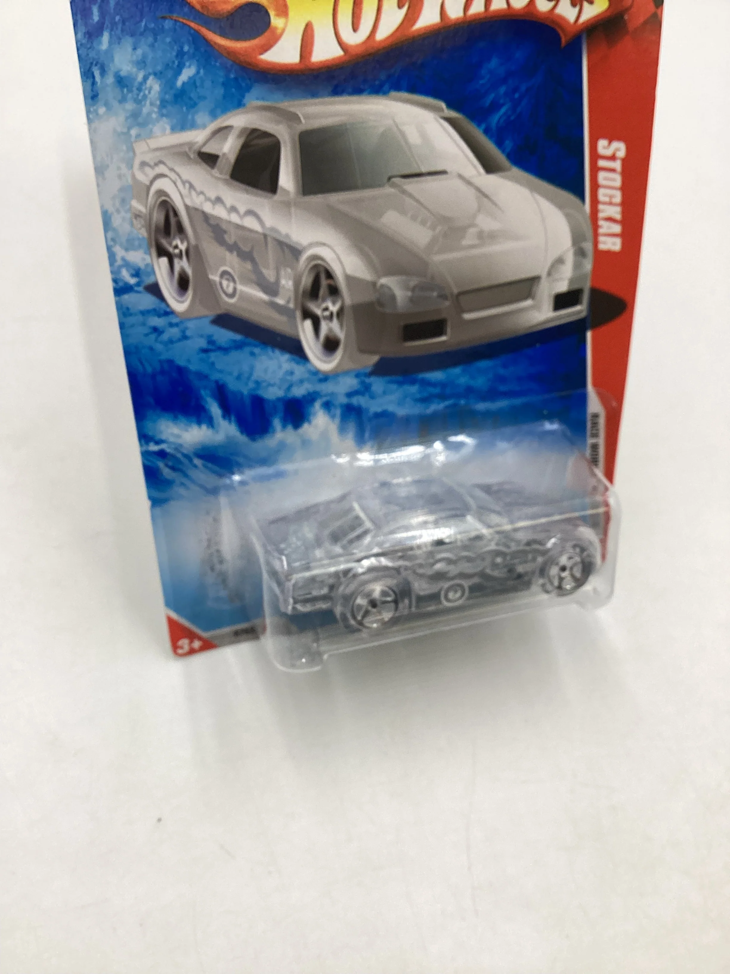 2010 Hot Wheels #204 Clear Stockar 113B - Image 5