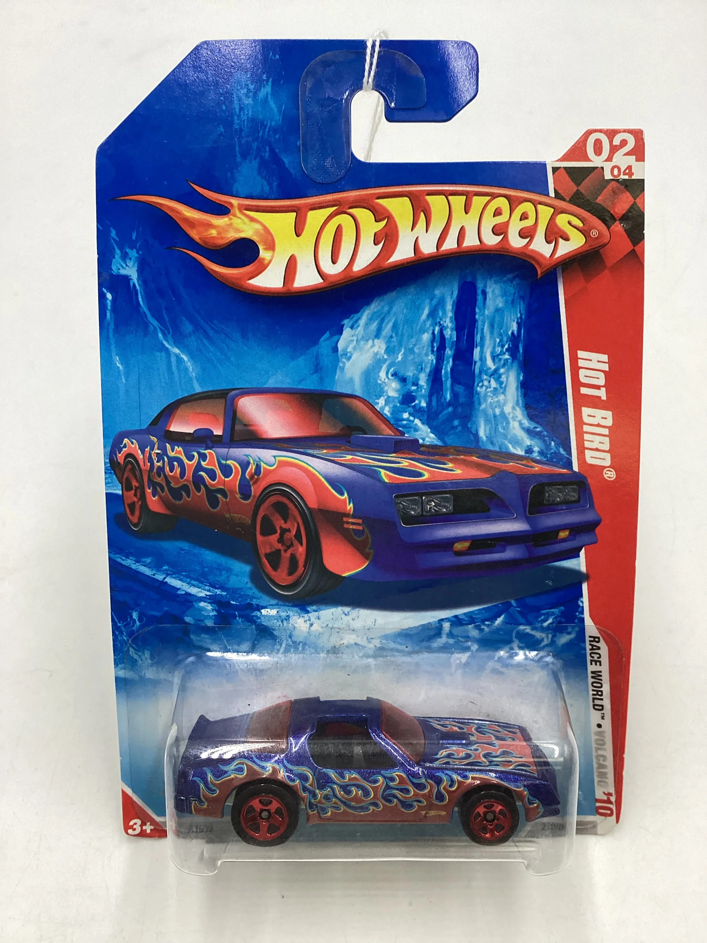 2010 Hot Wheels #210 Blue Hot Bird 45D - Image 2