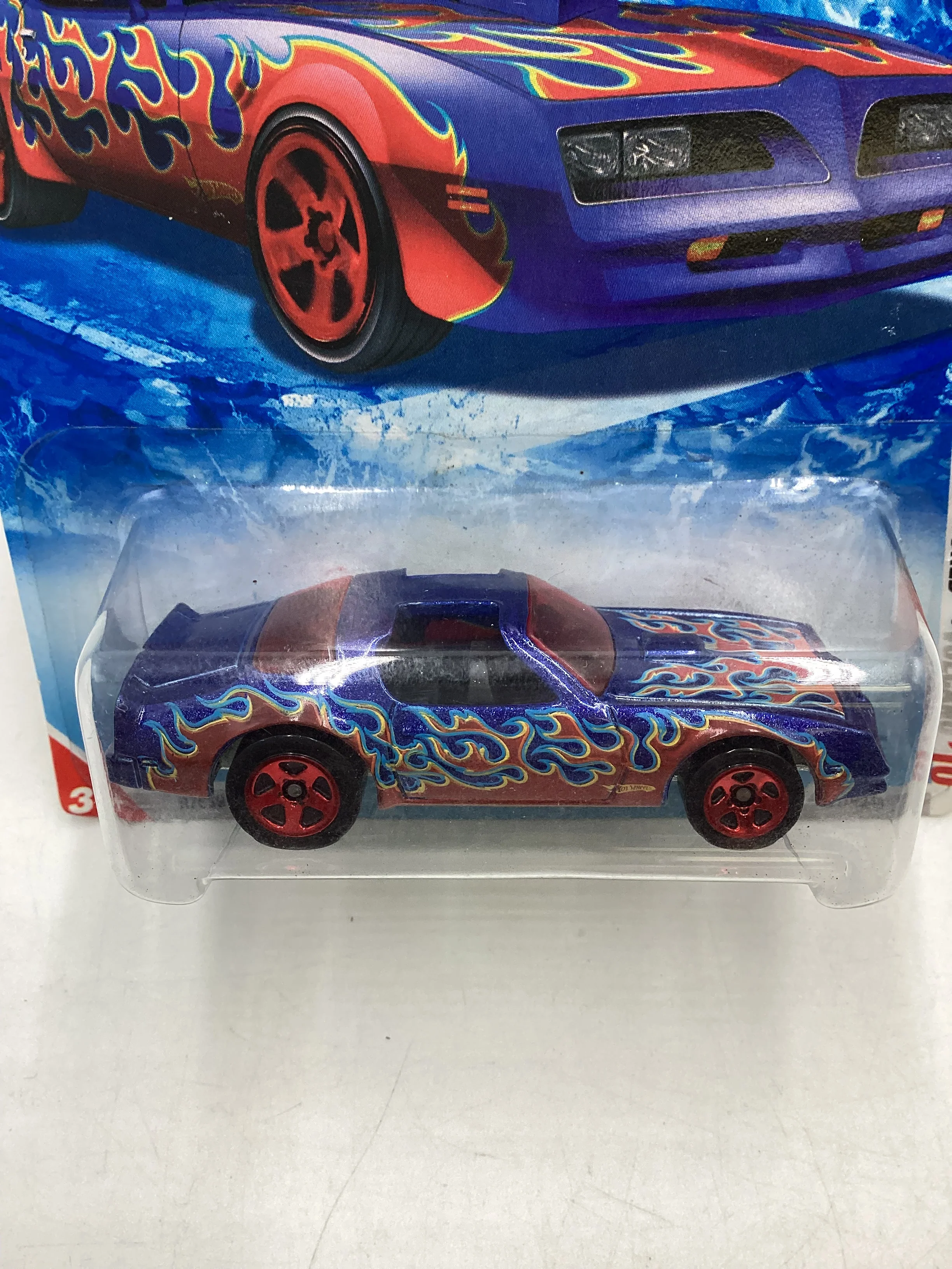 2010 Hot Wheels #210 Blue Hot Bird 45D - Image 3