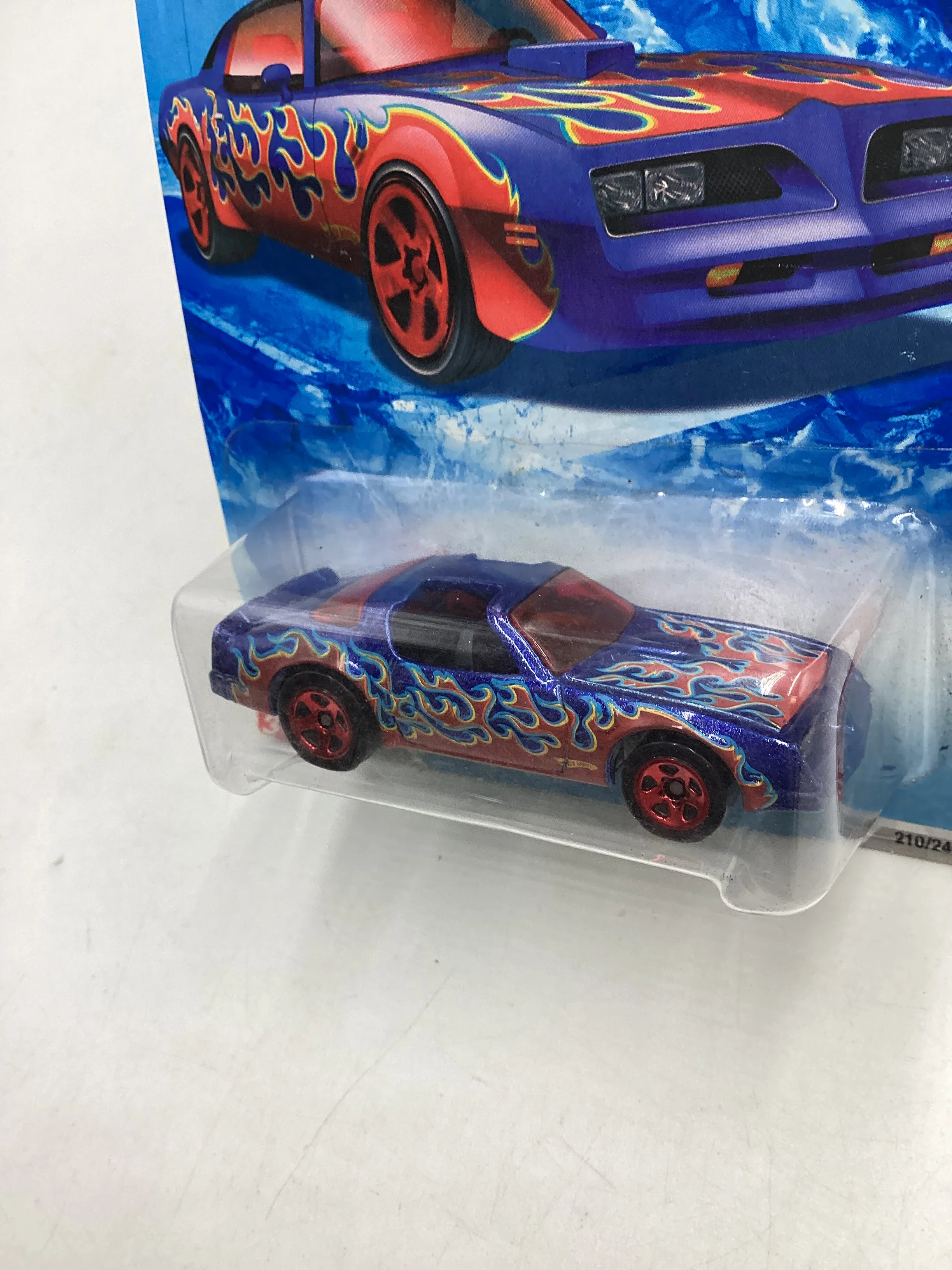 2010 Hot Wheels #210 Blue Hot Bird 45D - Image 4