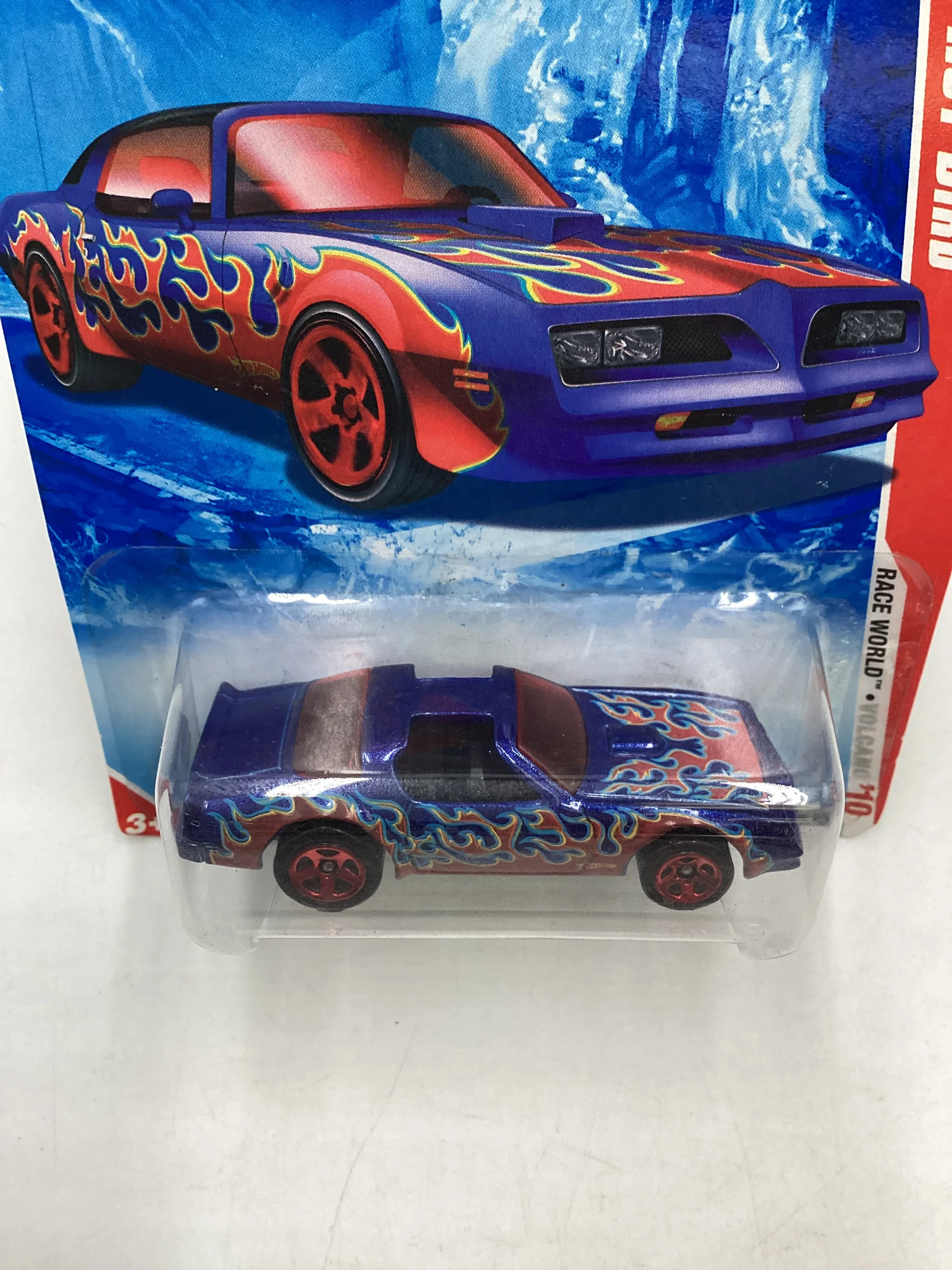 2010 Hot Wheels #210 Blue Hot Bird 45D - Image 6