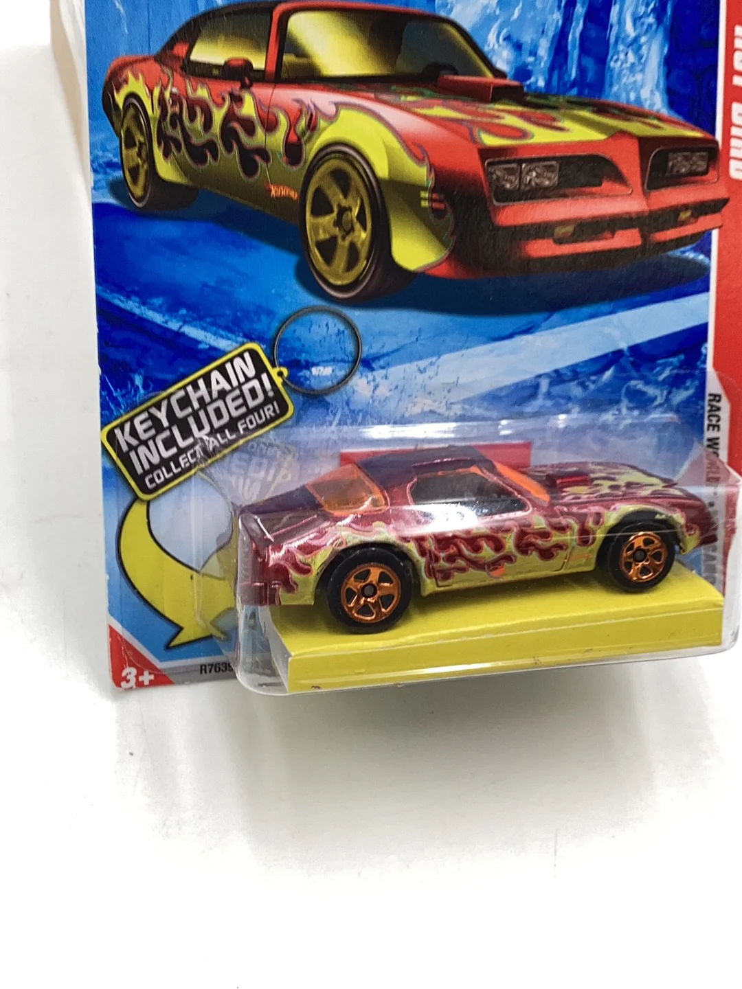 2010 Hot Wheels #210 Hot Bird w/ deora keychain Walmart exclusive 235C - Image 3