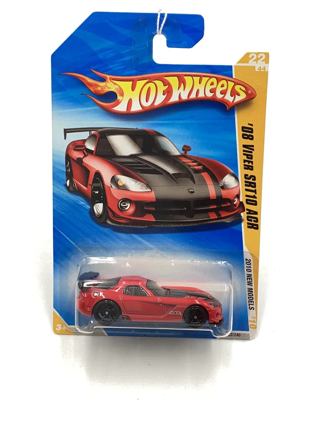 2010 Hot wheels #22 08 Viper Str10 ACR red 59E - Image 2