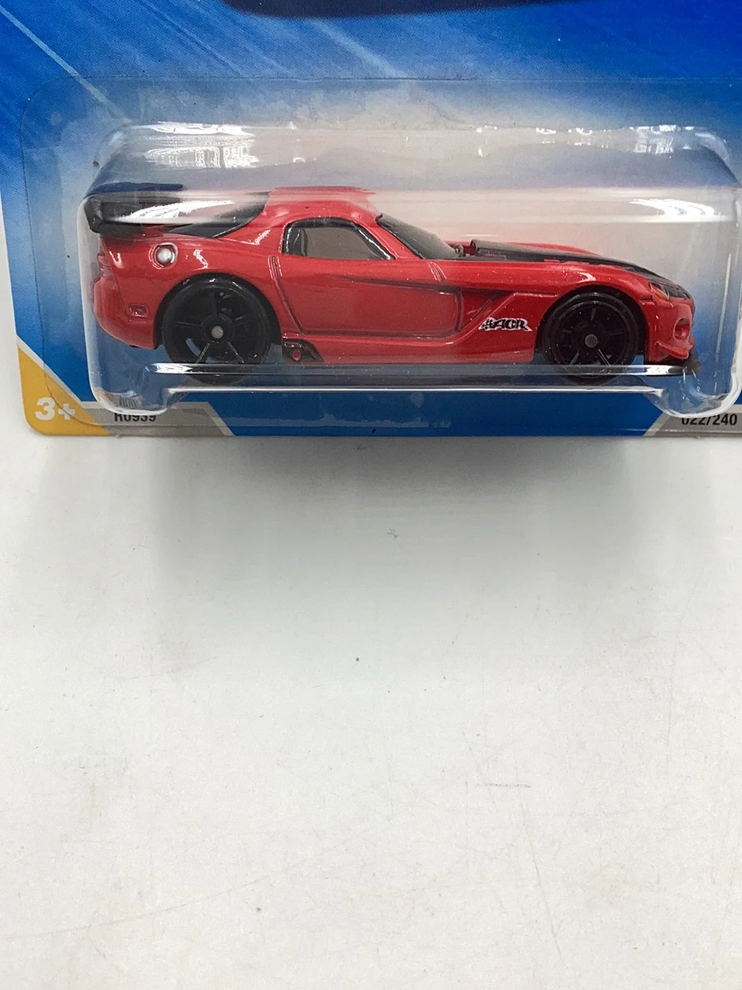 2010 Hot wheels #22 08 Viper Str10 ACR red 59E - Image 3