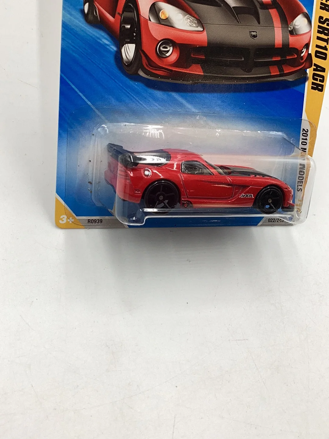 2010 Hot wheels #22 08 Viper Str10 ACR red 59E - Image 4