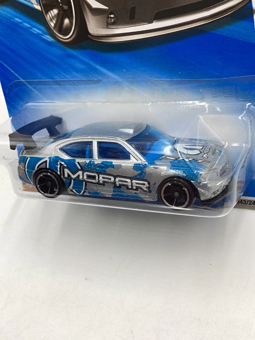 2010 Hot Wheels #43 Dodge Charger Drift Car silver see description 58E - Image 5