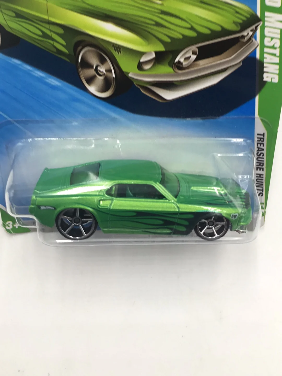 2010 Hot Wheels #56 69 Ford Mustang Treasure Hunt AA2 - Image 5