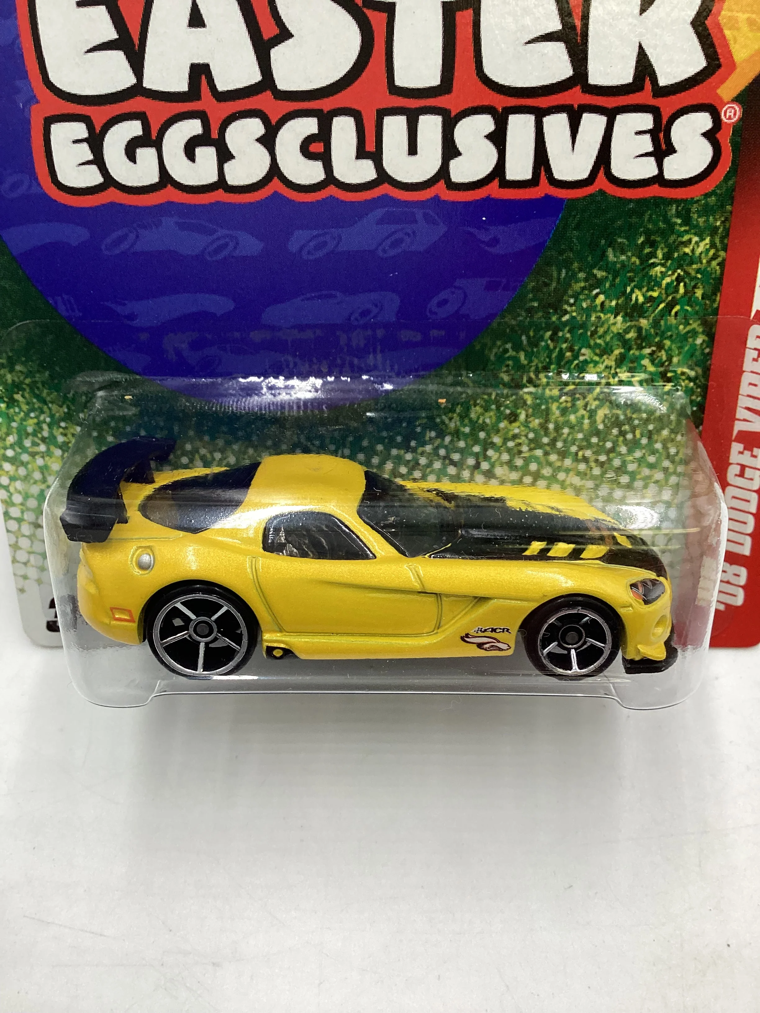 2010 Hot Wheels Easter Eggclusive 08 Dodge Viper SRT10 ACR 157H - Image 3