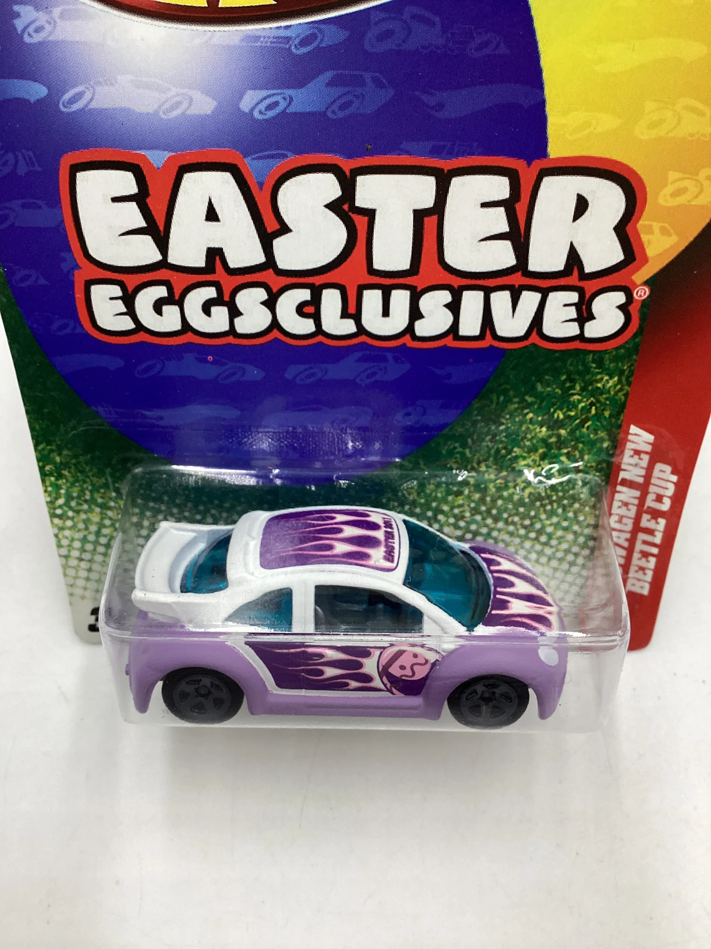 2010 Hot Wheels Easter Eggclusive Volkswagen New Beetle Cup 157H - Image 5