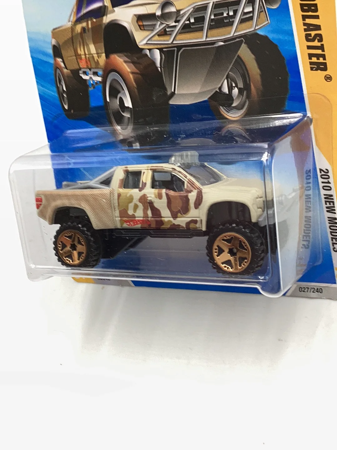 2010 hot wheels Sandblaster #27 new models tan ford raptor 25C - Image 5