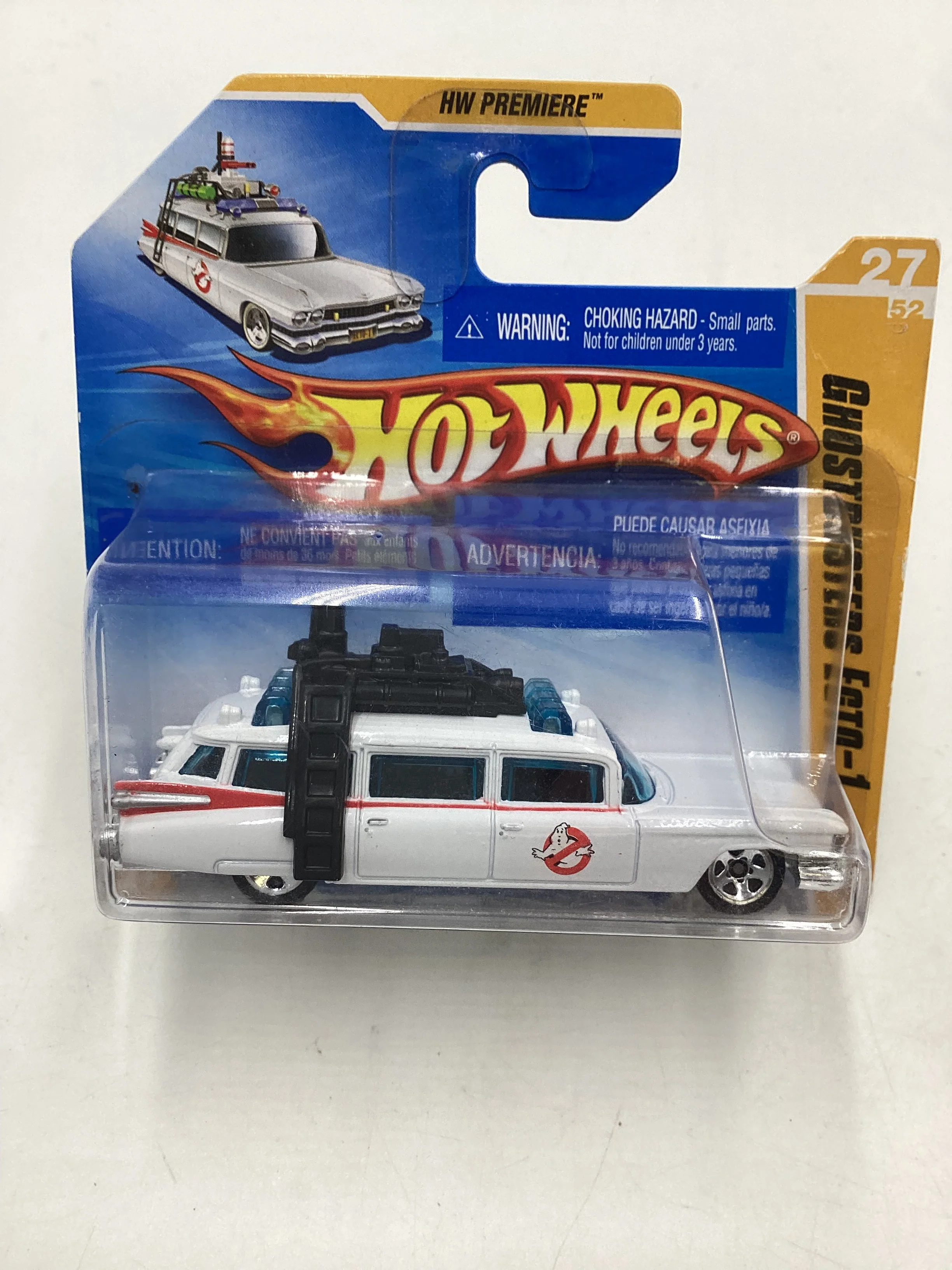 2010 HW Premiere #027 ShortCard Ghostbusters ecto-1 with protector - Image 2