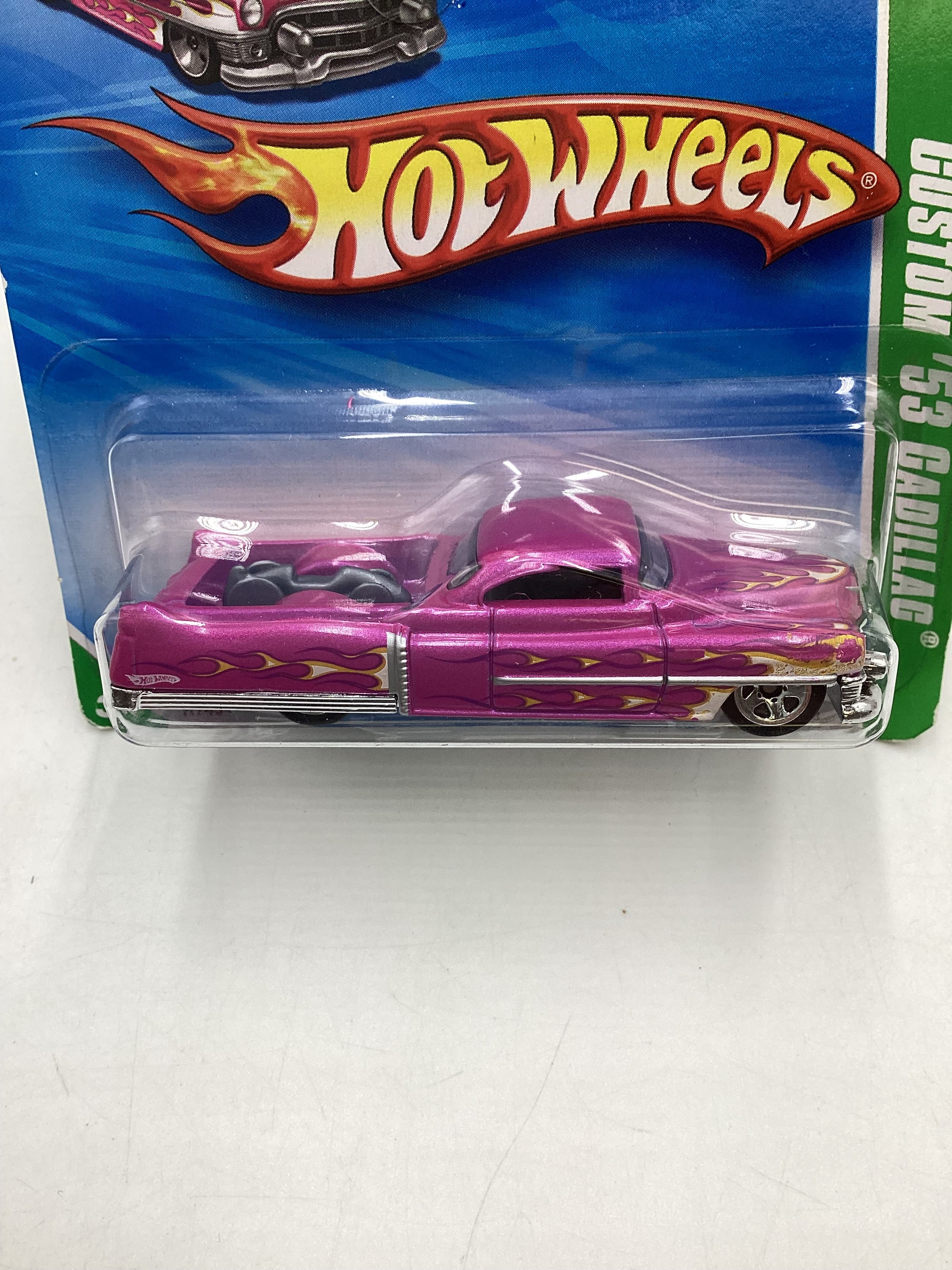2010 HW Treasure Hunts #053 Custom 53 Cadillac Short Card 277B - Image 3