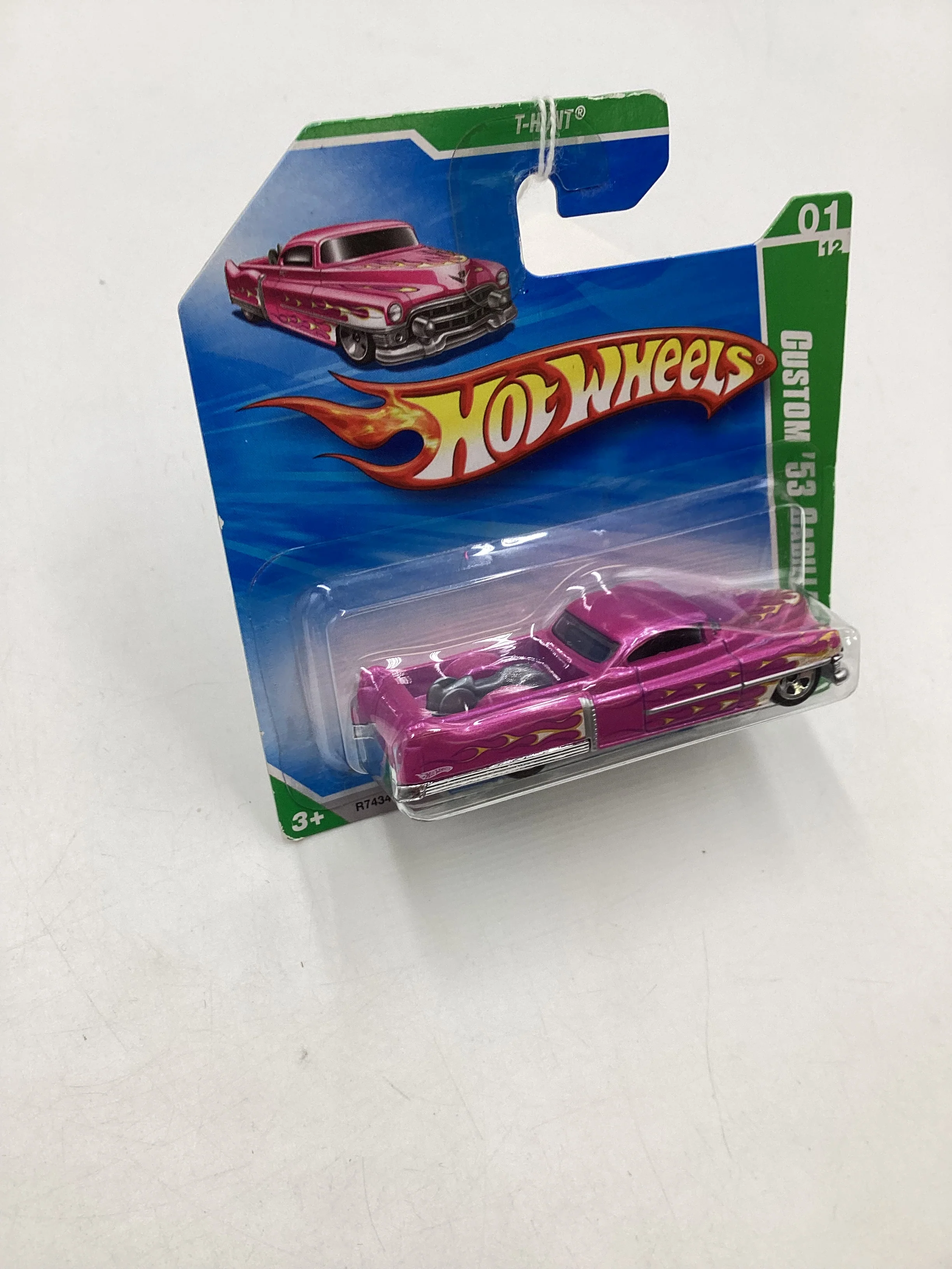 2010 HW Treasure Hunts #053 Custom 53 Cadillac Short Card 277B - Image 5