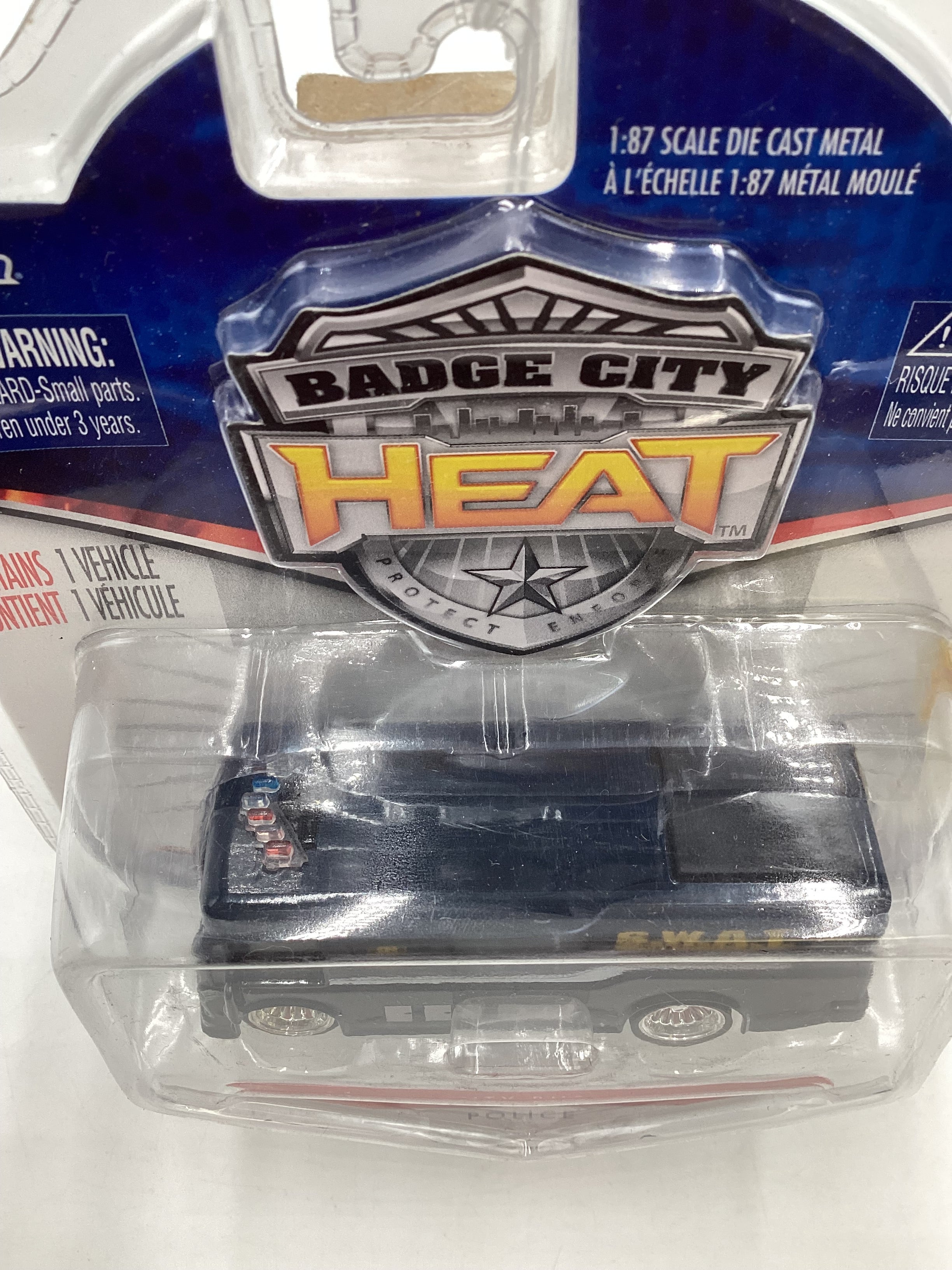 2010 Jada Badge City Heat #011 City Bus Police 186B - Image 6