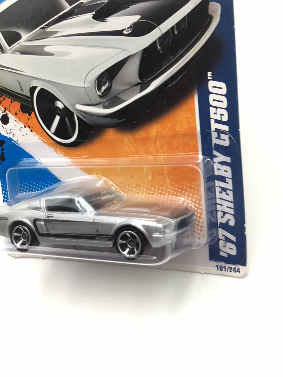 2011 Hot Wheels #101 67 Shelby GT 500 JJ3 - Image 4