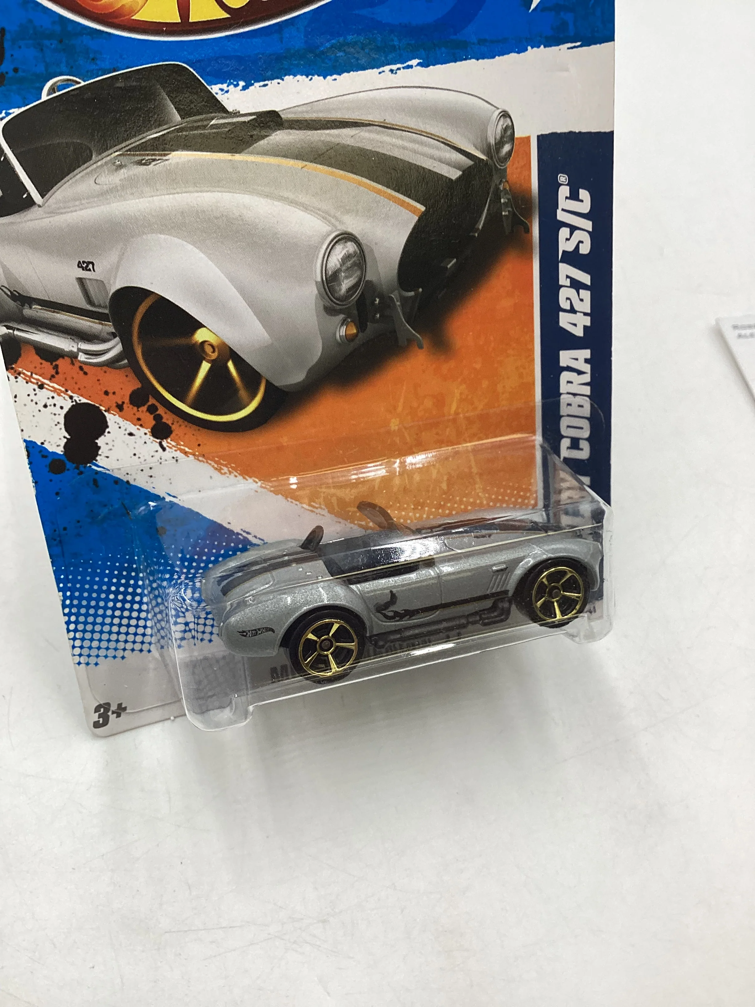 2011 Hot Wheels #107 67 Shelby Cobra 427 S/C Silver 34B - Image 5