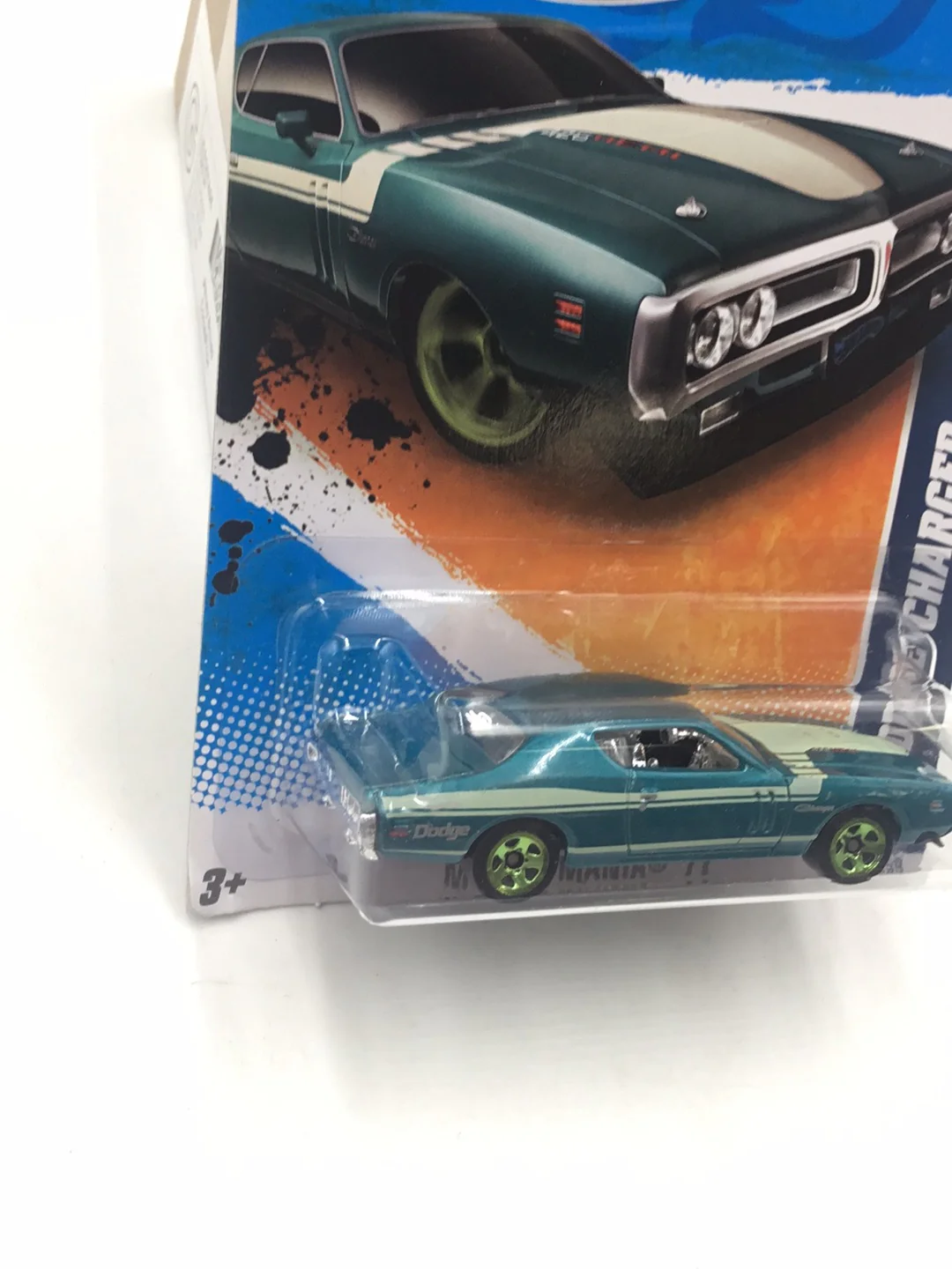 2011 Hot Wheels #108 71 Dodge Charger GG4 - Image 3