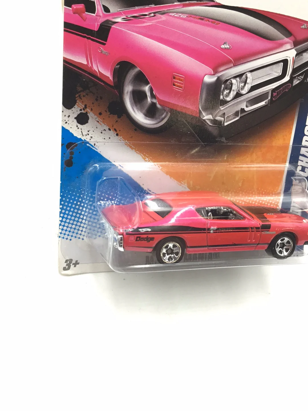 2011 Hot wheels #108 71 Dodge Charger 47B - Image 3