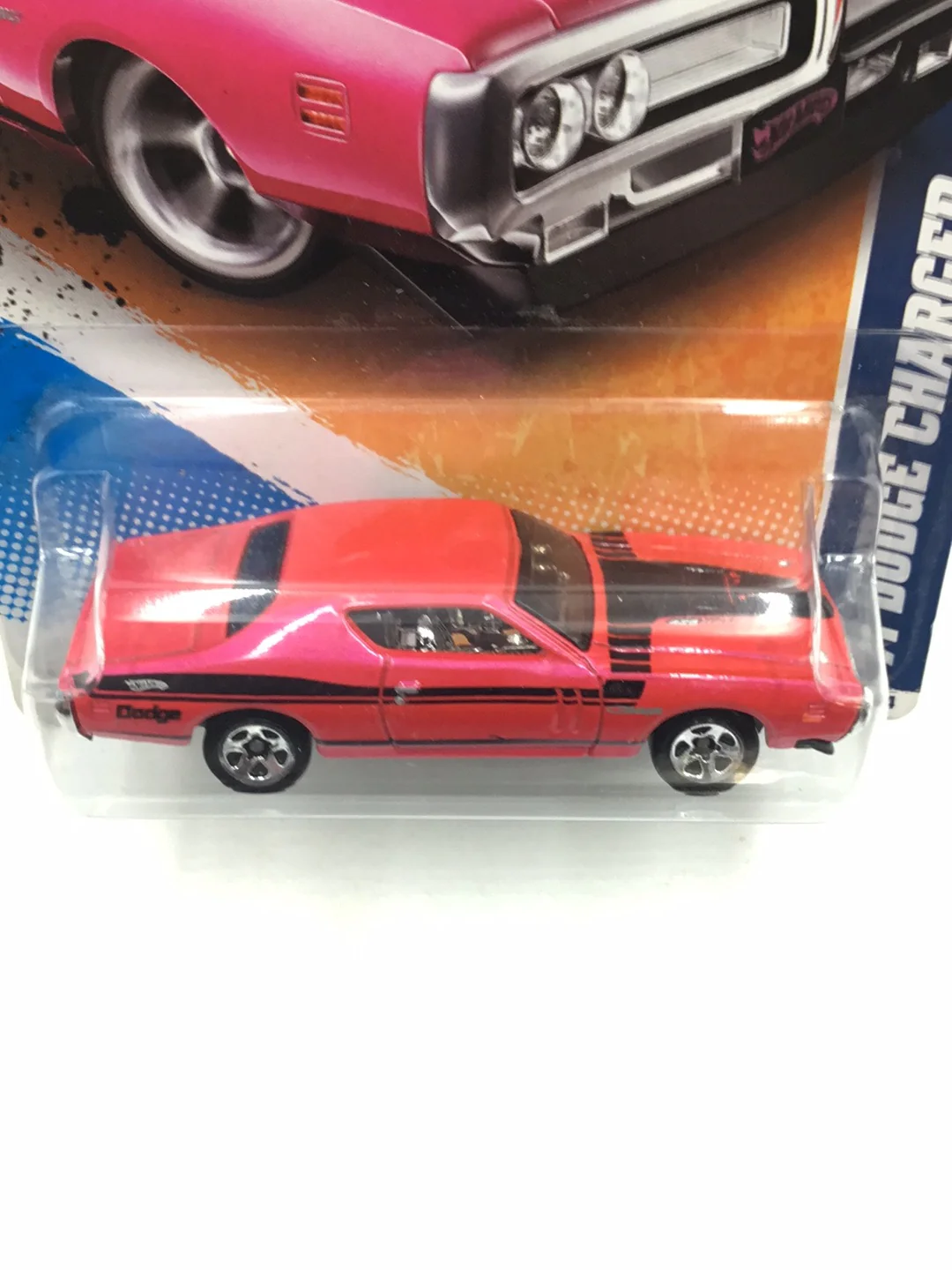 2011 Hot wheels #108 71 Dodge Charger 47B - Image 5