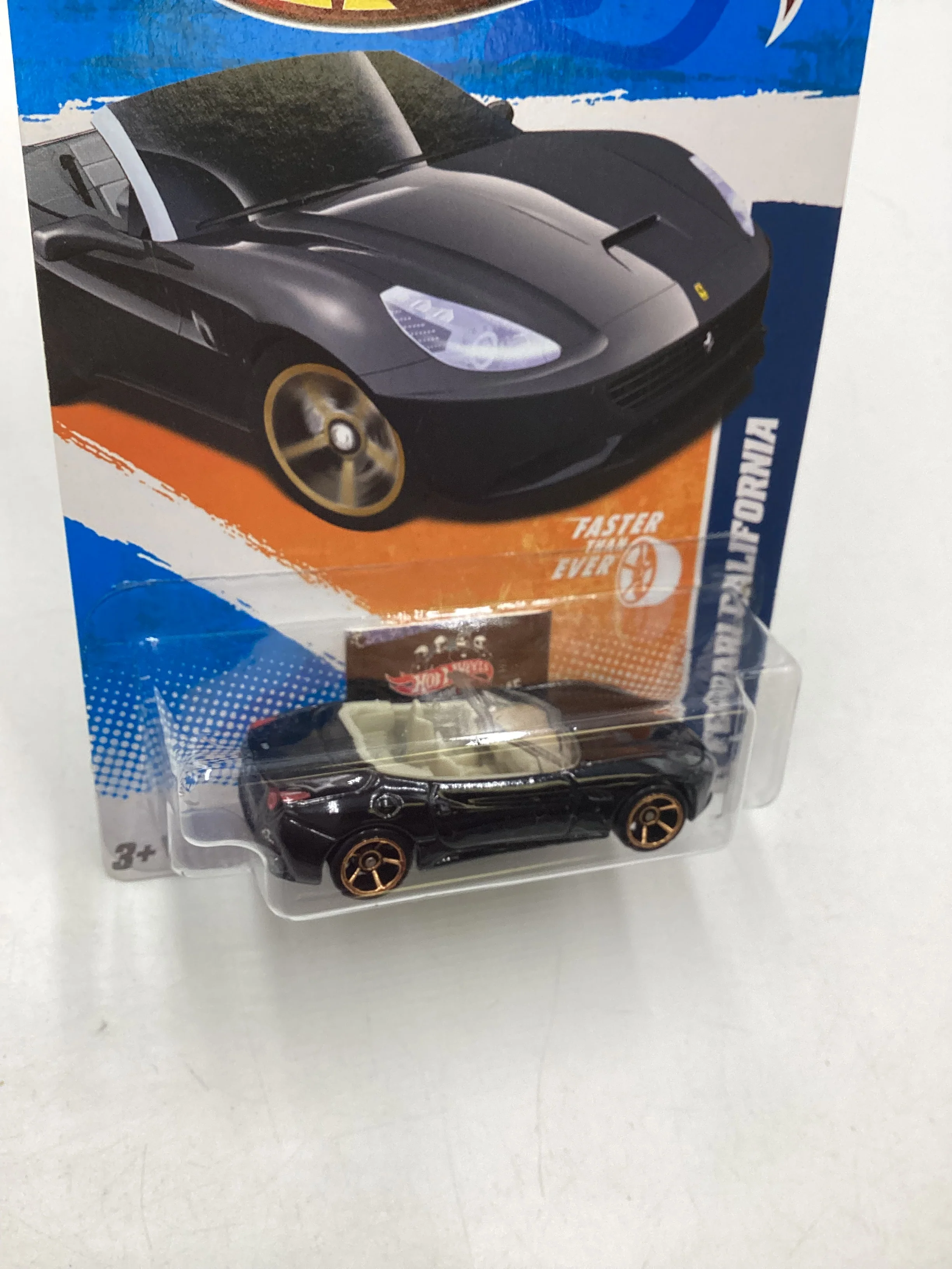 2011 Hot wheels #145 Ferrari California Black Faster than Ever SR - Image 5