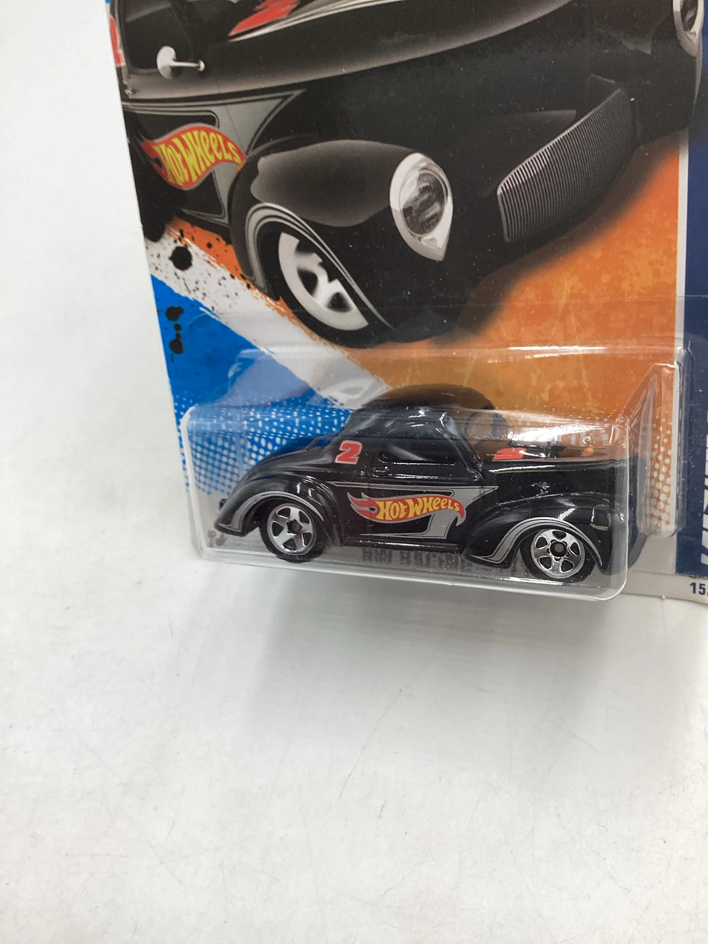 2011 Hot Wheels #152 41 Willys Black 23G - Image 4