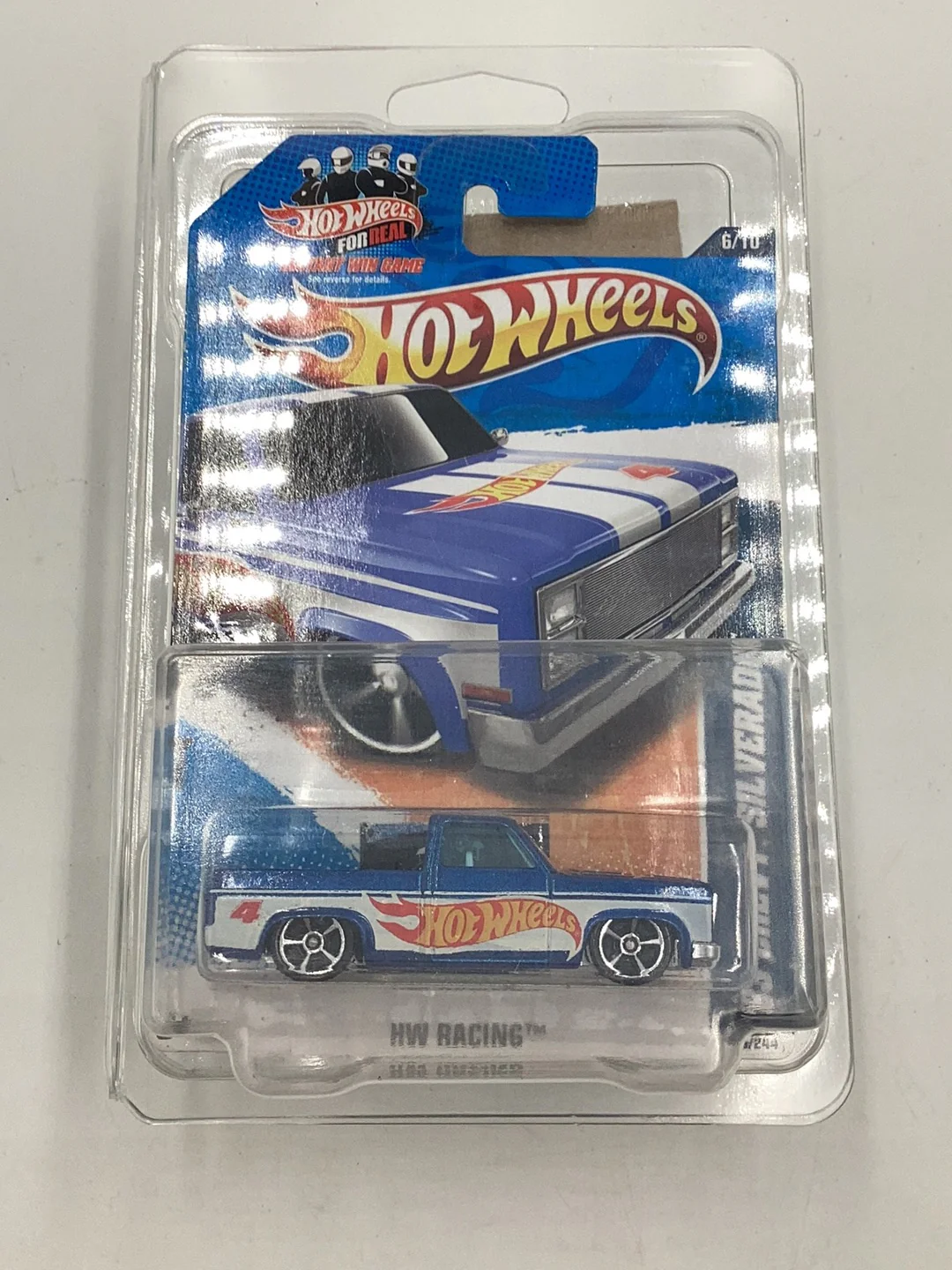 2011 Hot Wheels #156 83 Chevy Silverado - Image 7